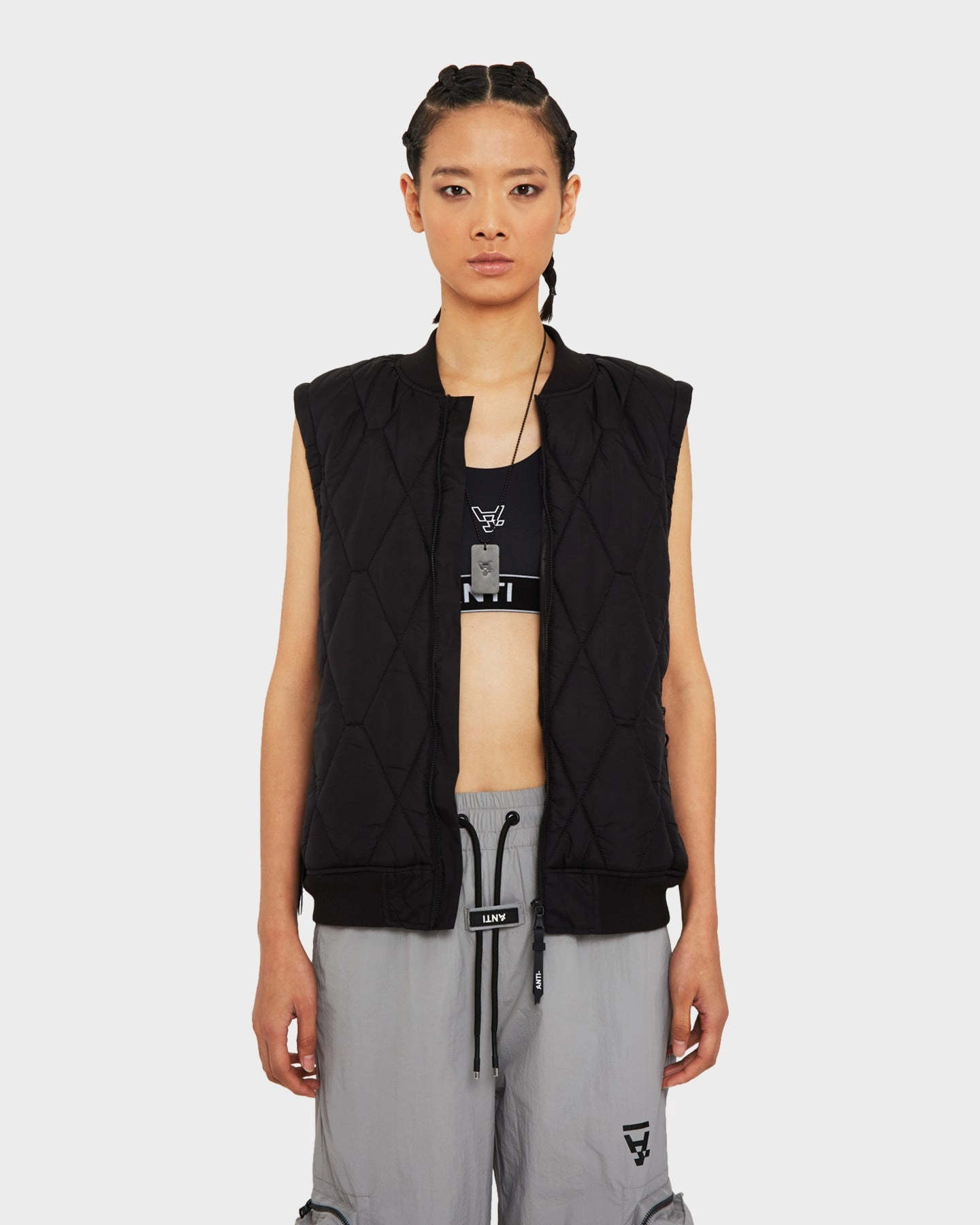 Secure Storage Compartments The Anti Order CHKDSK Tactical Vest Black