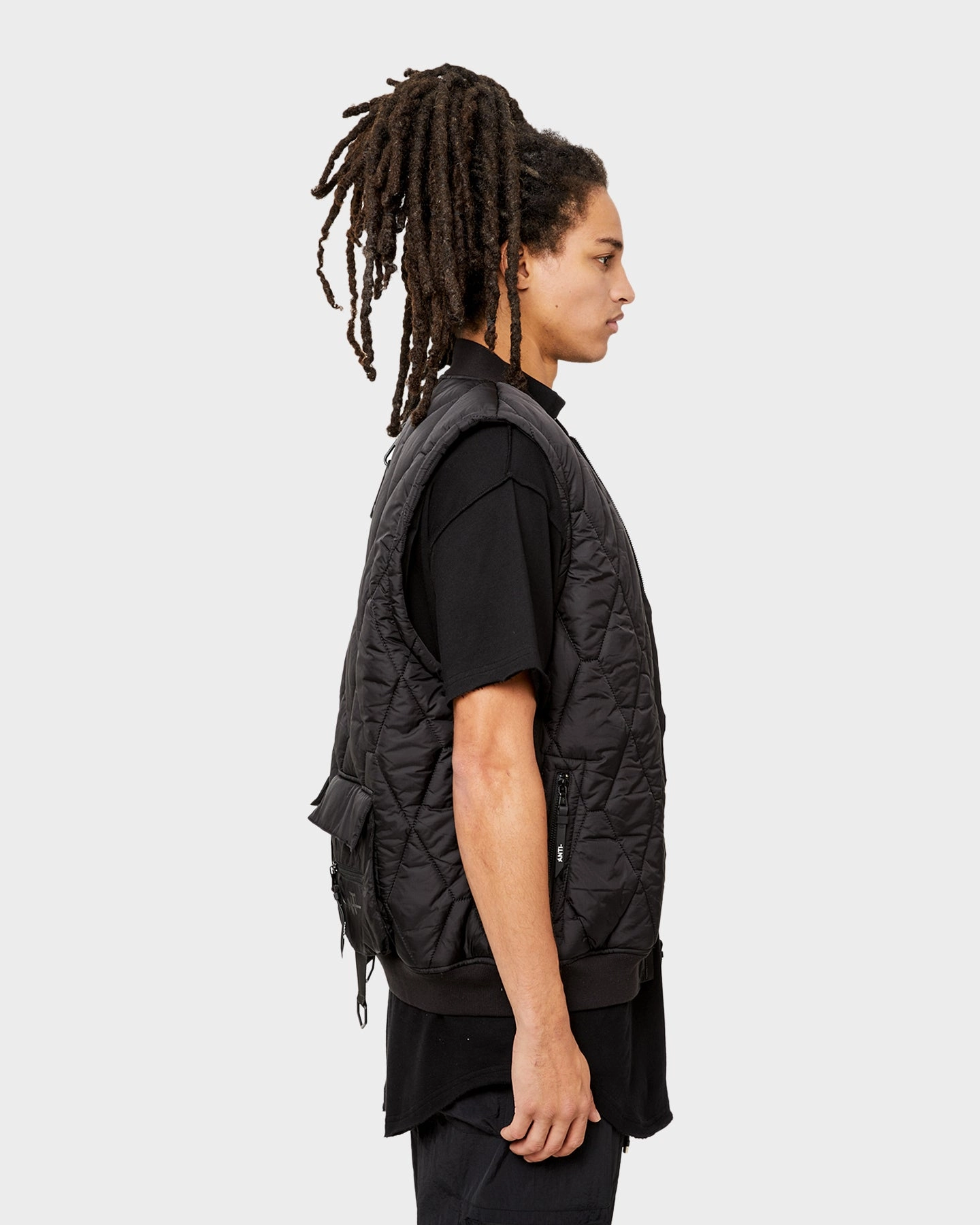 Stylish-design The Anti Order CHKDSK Tactical Vest Black