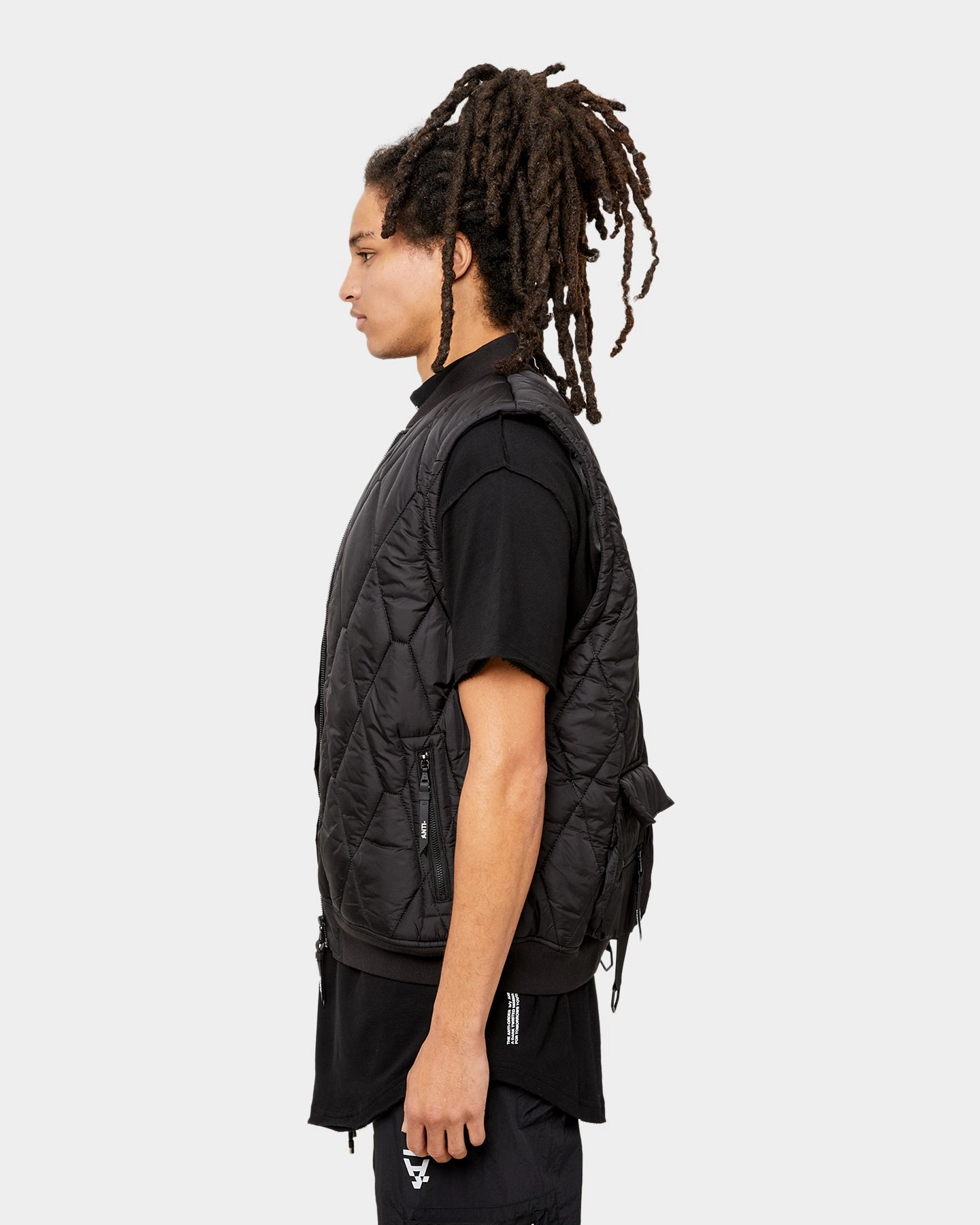 The Anti Order CHKDSK Tactical Vest Black Odor Control Fabric Sustainable
