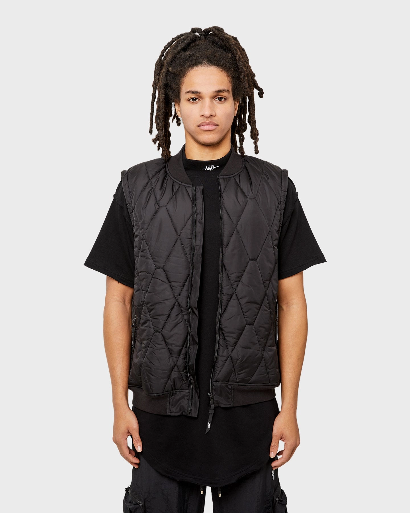The Anti Order CHKDSK Tactical Vest Black Long-sleeved suitable for autumn festivals
