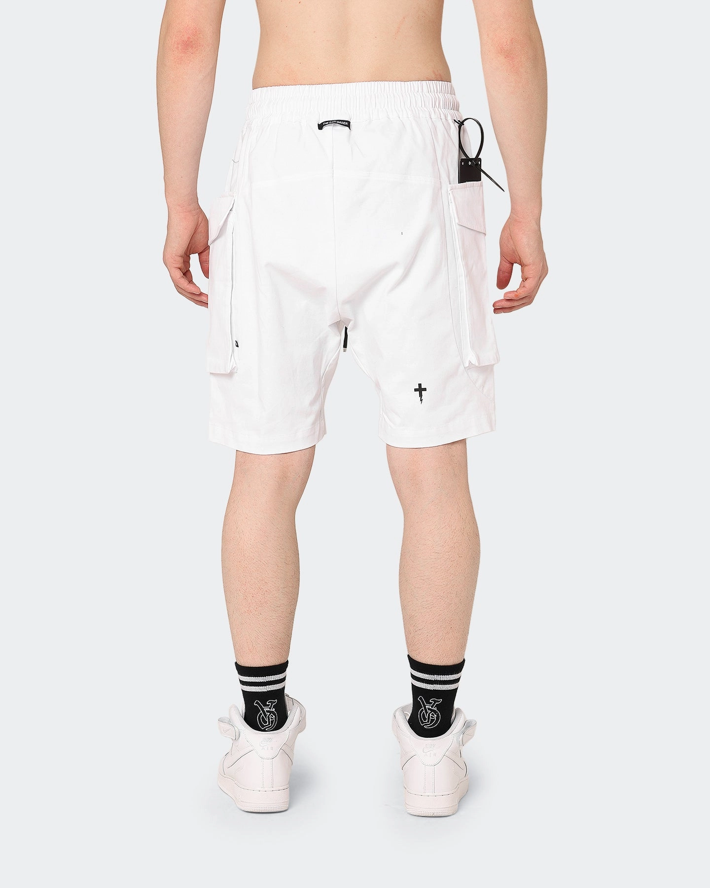 Balanced Fit The Anti Order Cleon Cargo Shorts White