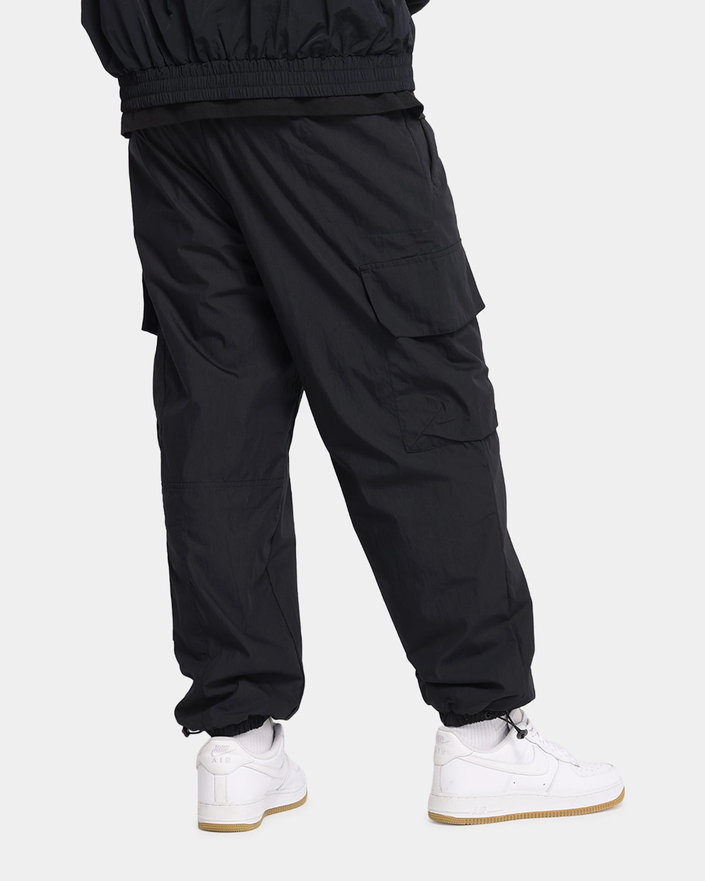 The Anti Order Component Utility Jogger Black Contoured Panel Design Fashionable Comfort
