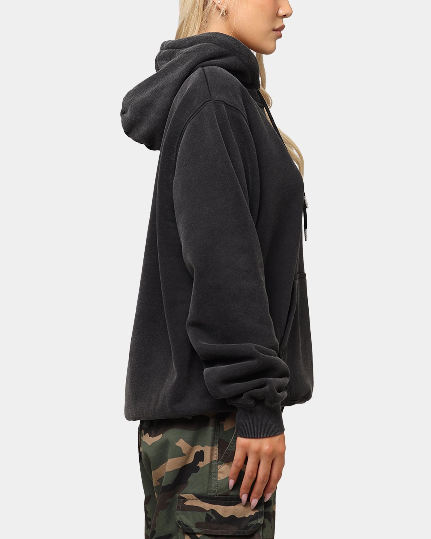 The Anti Order Dimension Boxy Hoodie Vintage Black Efficient Protection Indication