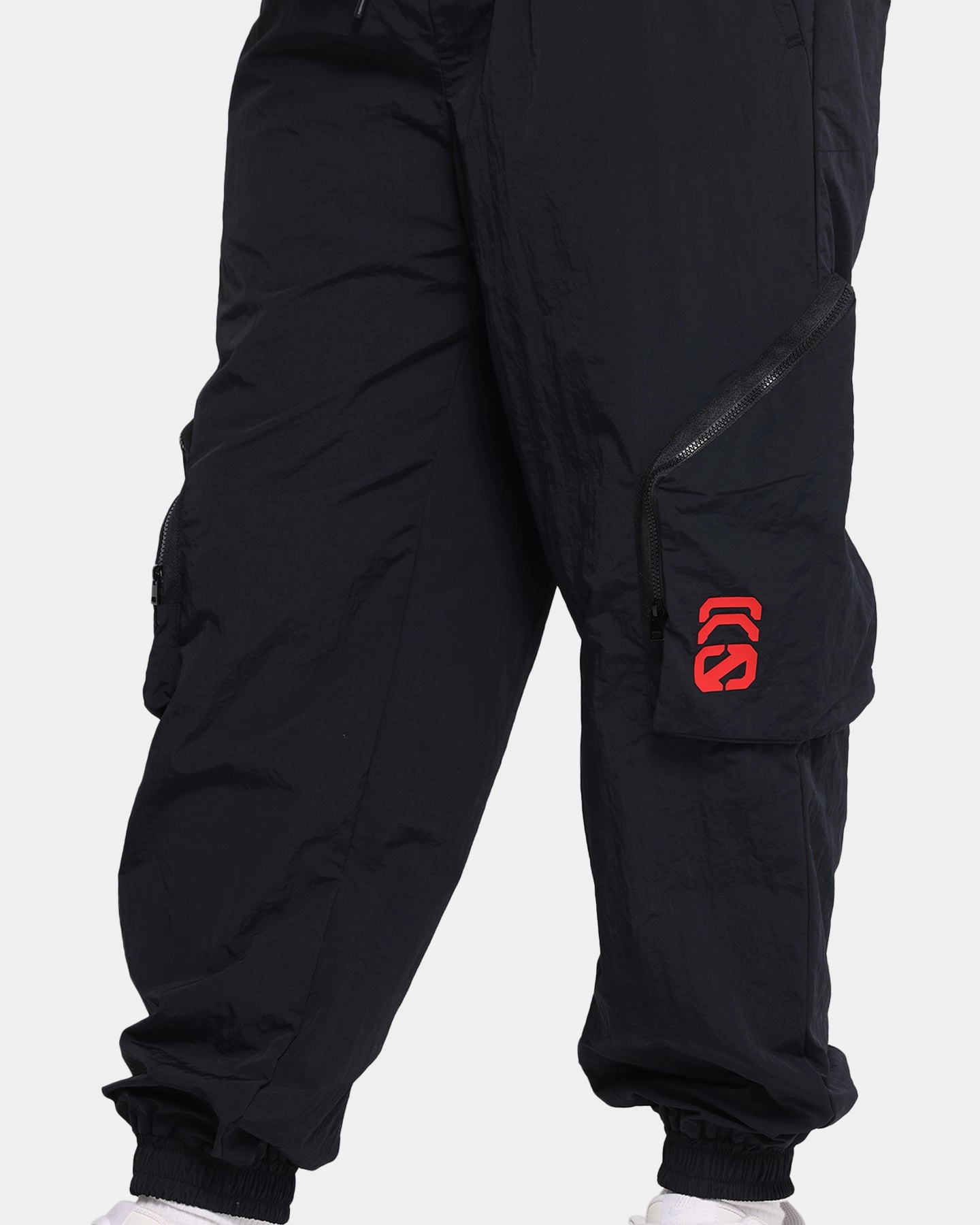 The Anti Order Faction Technical Jogger Black/Red Slim Comfort Adjustable Drawcord