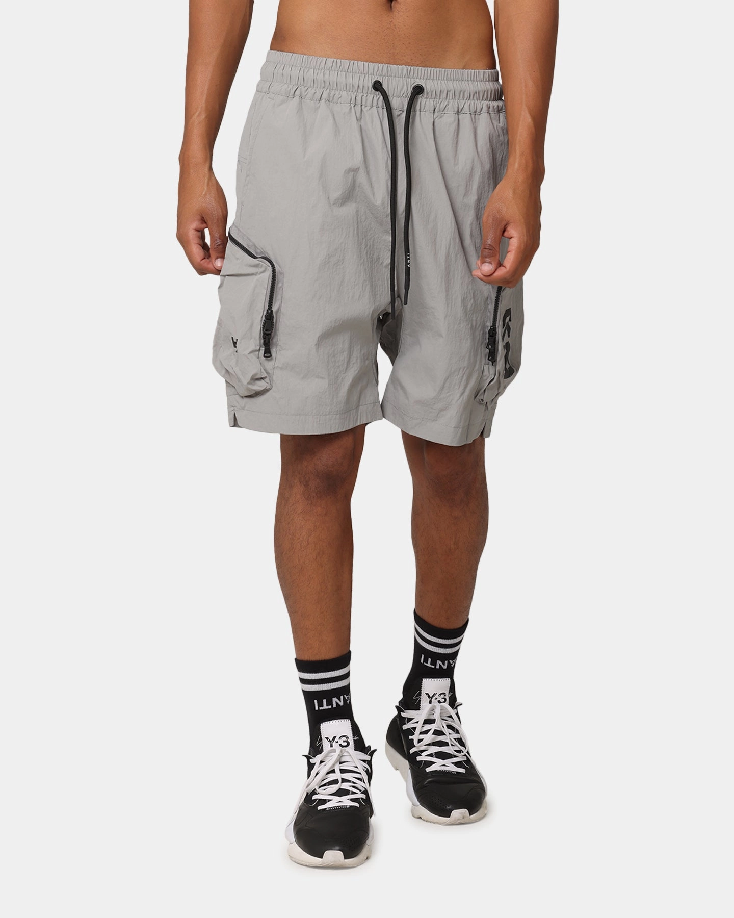 Subtle Charm The Anti Order Faction Technical Shorts Gray