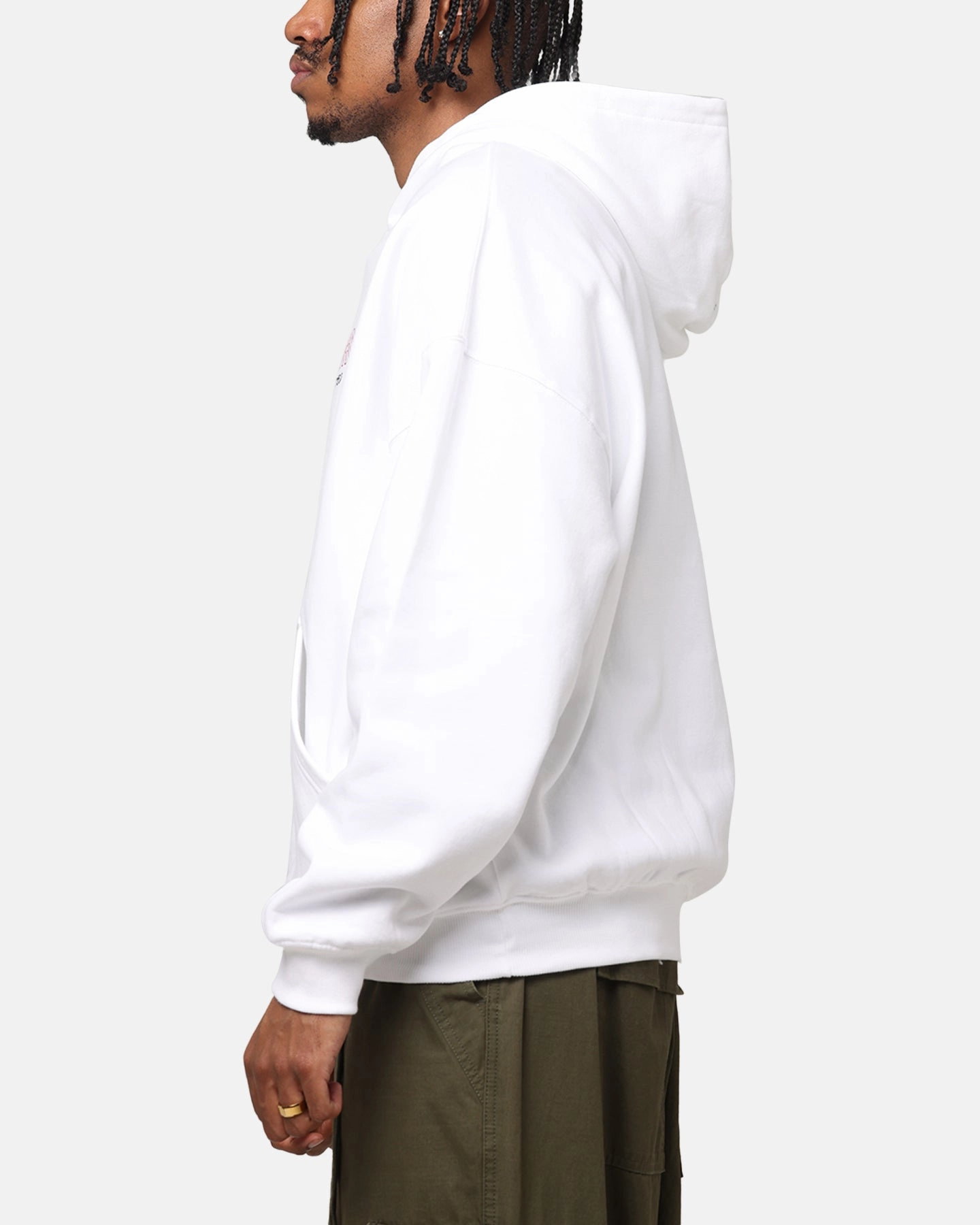 Lifestyle Mode Raccoon like The Anti Order Freedom Boxy Hoodie White