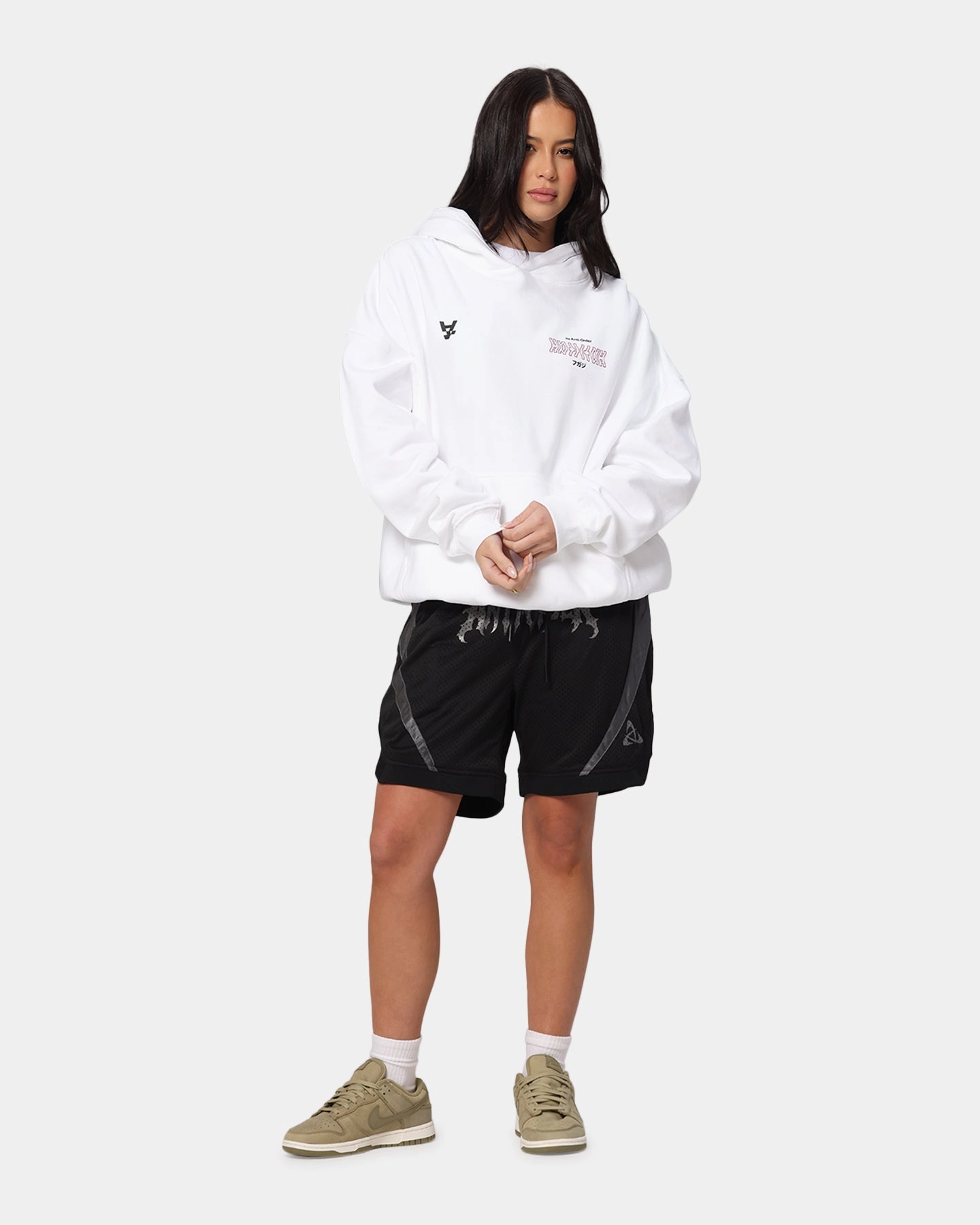 The Anti Order Freedom Boxy Hoodie White Adult