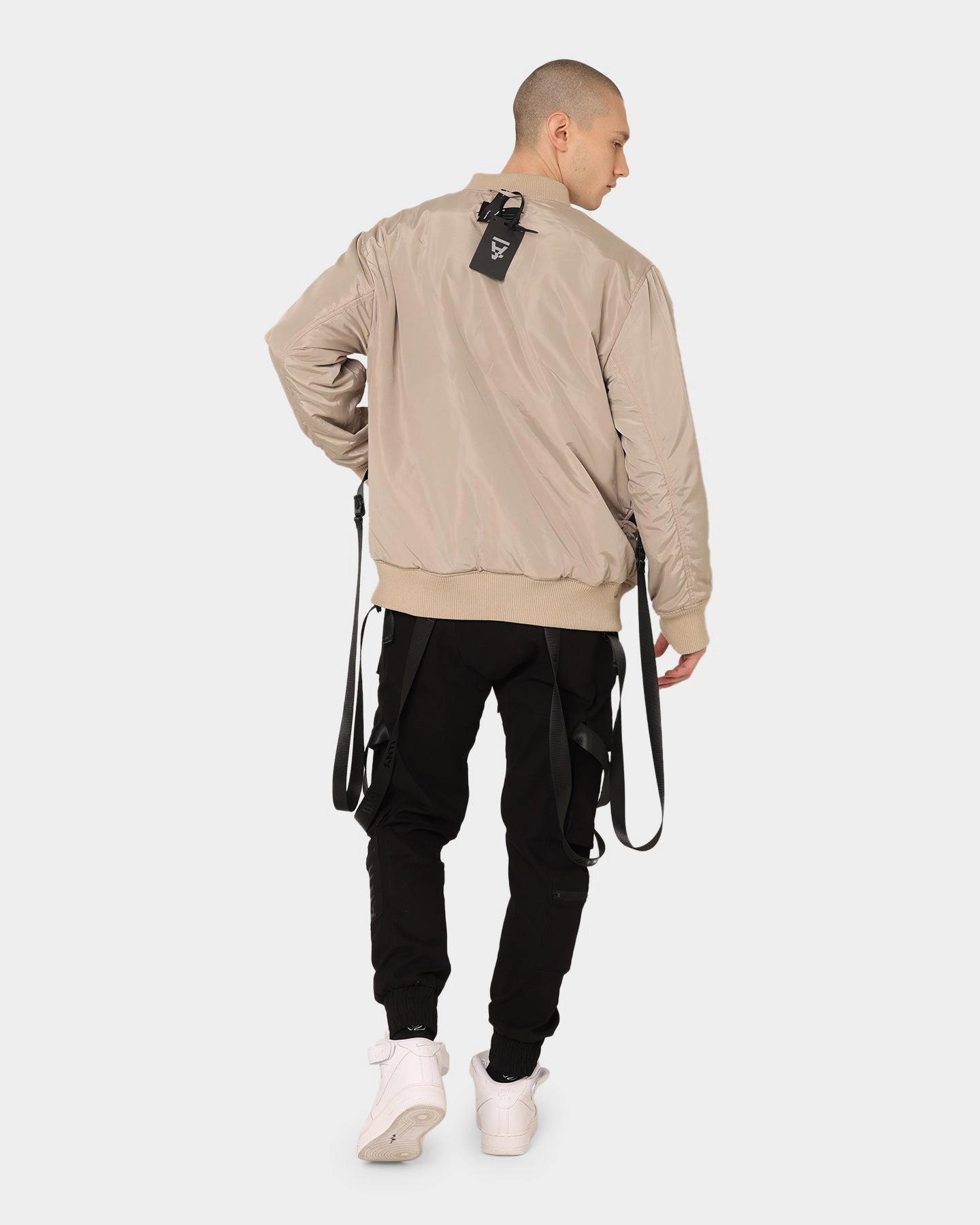 Quick Layering Cordlock Adjustment System The Anti Order Glasnost Bomber Jacket Black/Bone