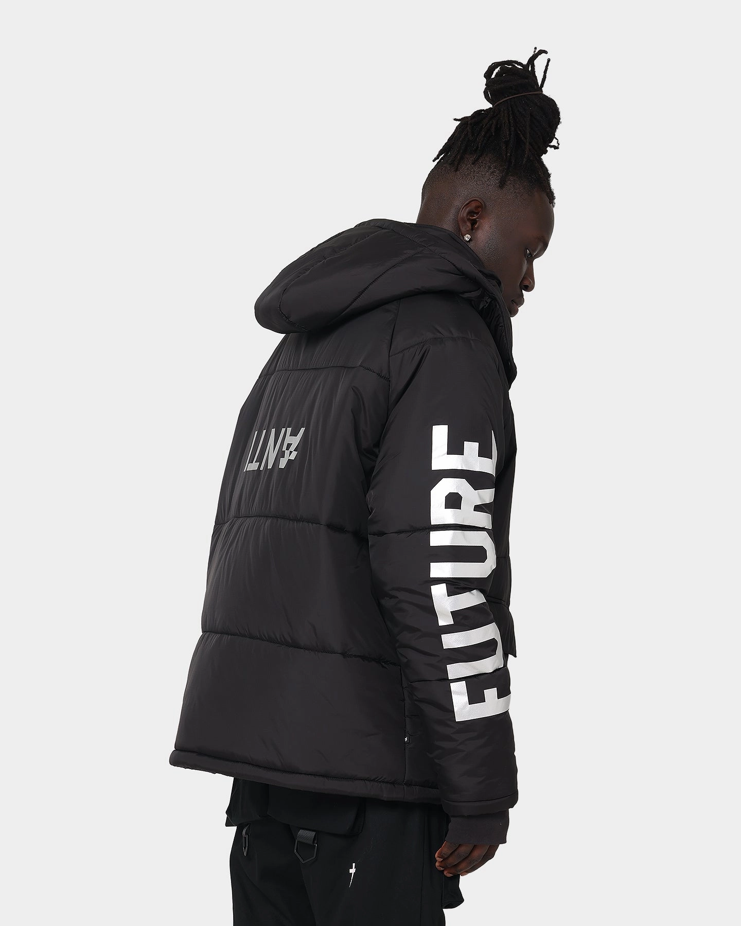 The Anti Order Hyphen ATD Puffer Jacket V2 Black/Silver Winter Gear Travel Fashion