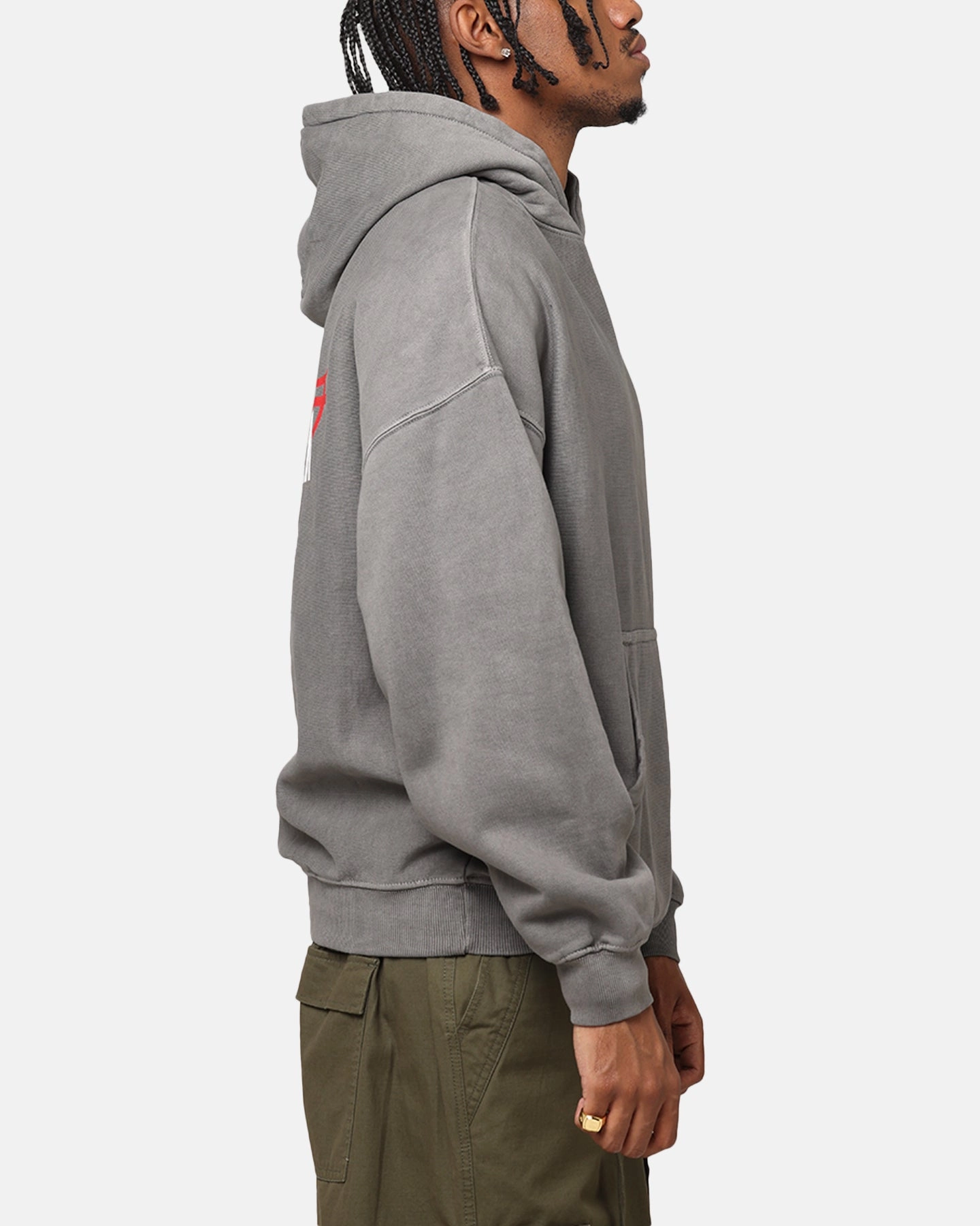All-Season Wear Lounge Wear The Anti Order Junya Boxy Hoodie Washed Charcoal