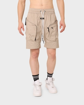 Tagless Labeling The Anti Order Neo Military Cargo Shorts Bone