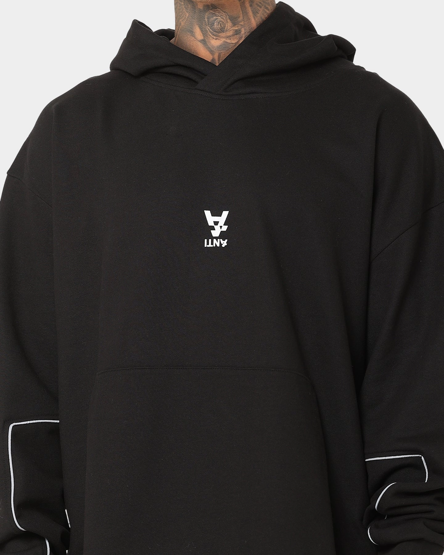 Wind Safe The Anti Order Neon Flux Box Hoodie Black/Reflective