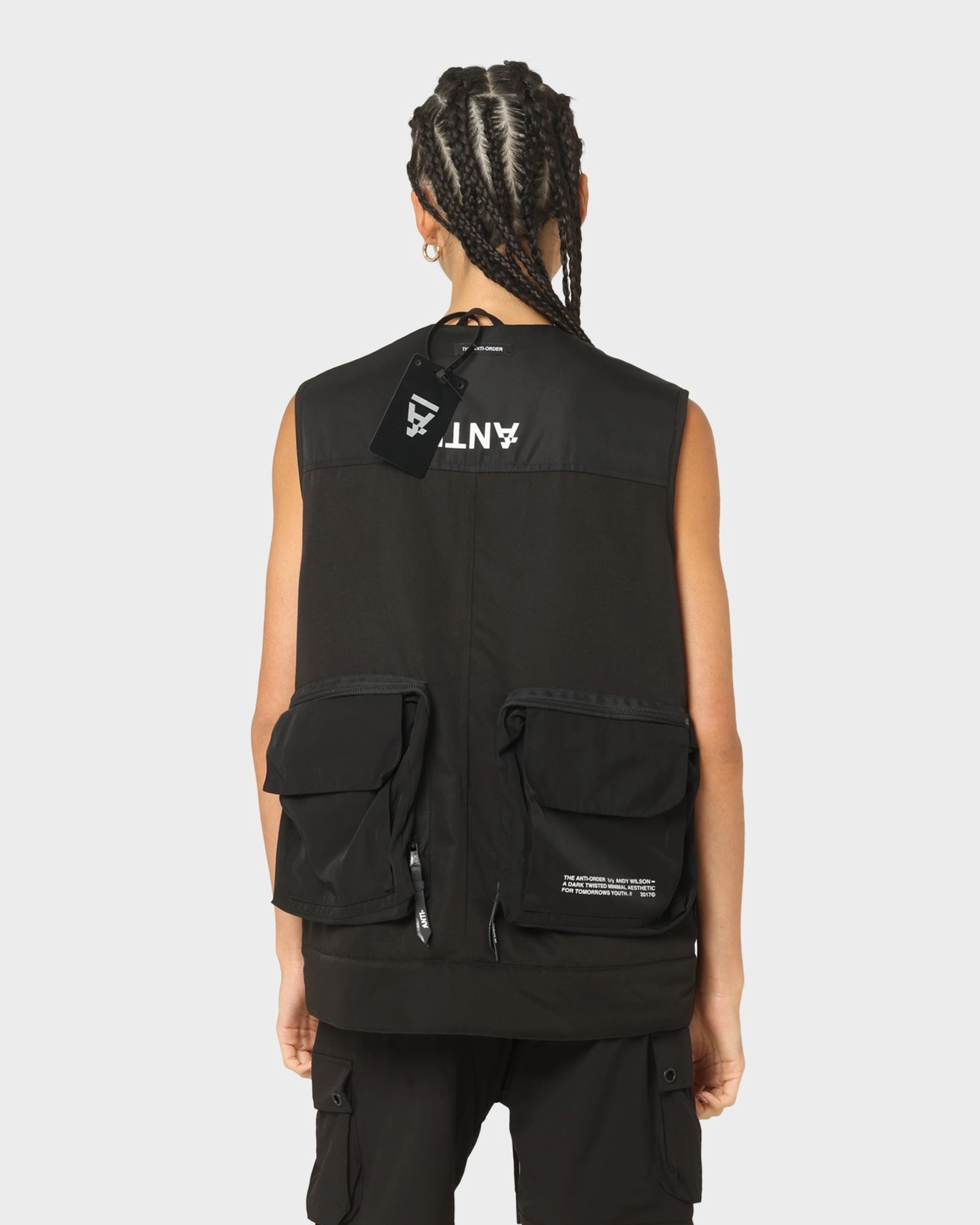 winter season Portray The Anti-Order Non-Military Vest Black/3M