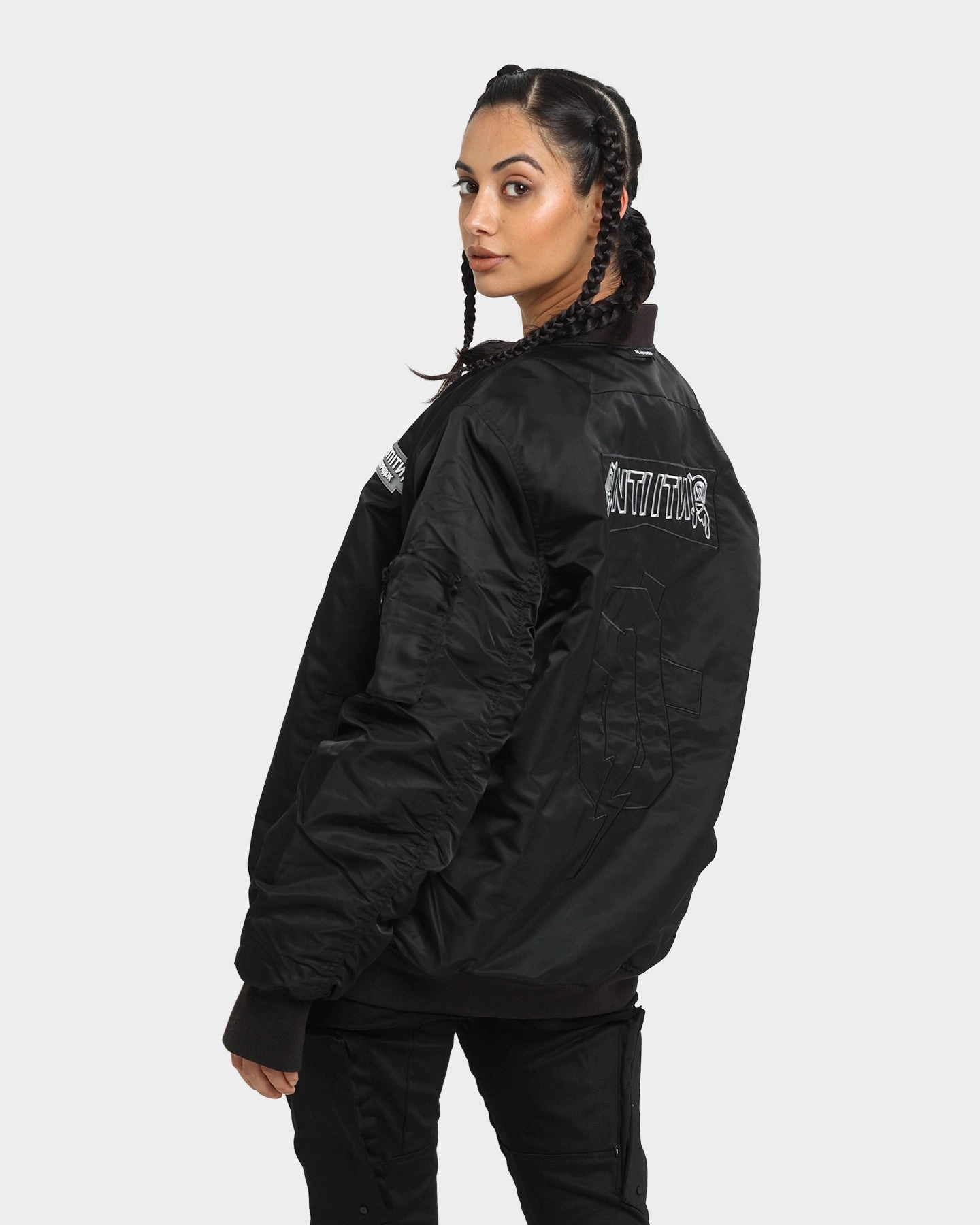 The Anti Order Oblivion Bomber Jacket Black Outdoor Active