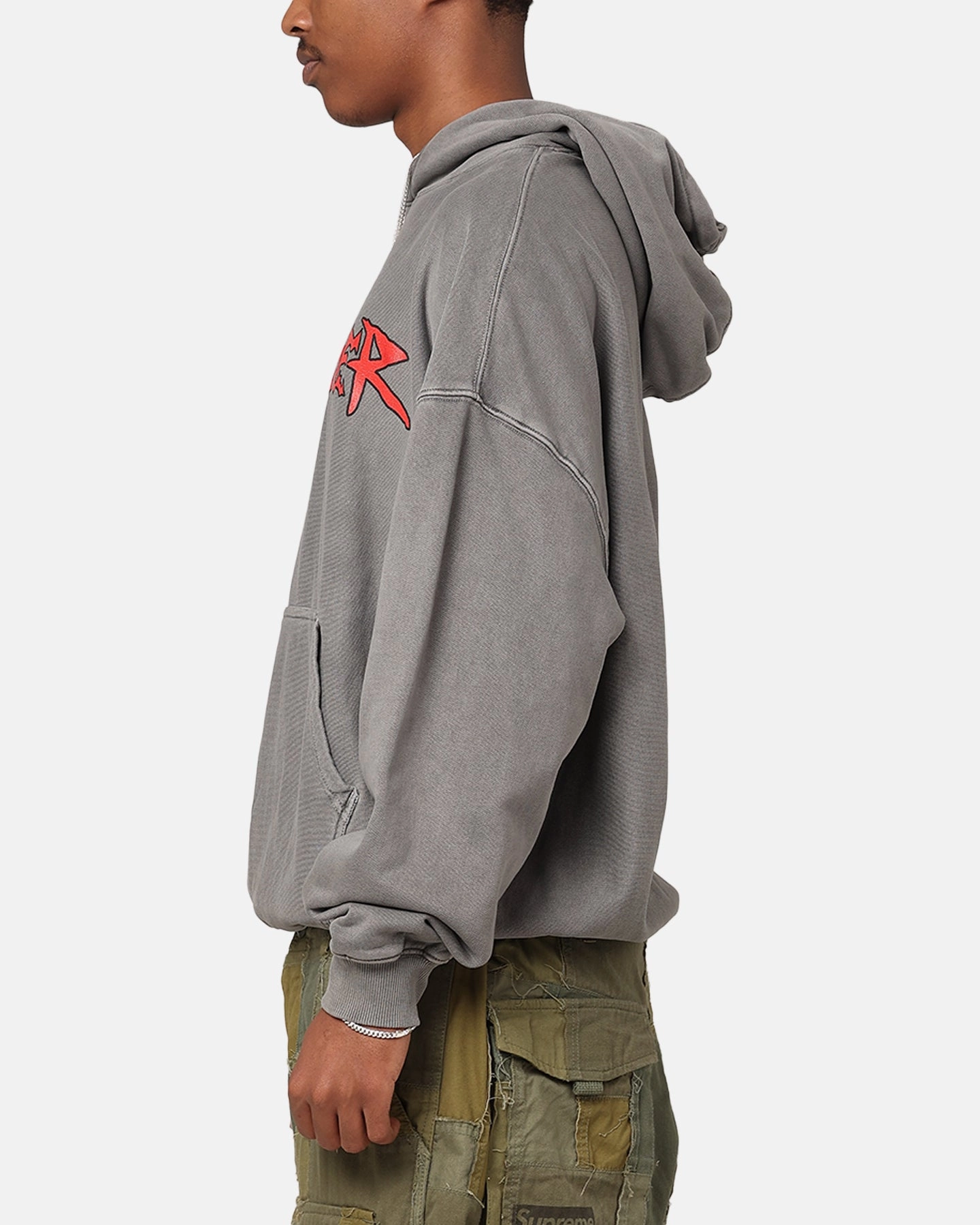The Anti Order Pseudo Premium Hoodie Washed Charcoal Goods suitable for volunteer work