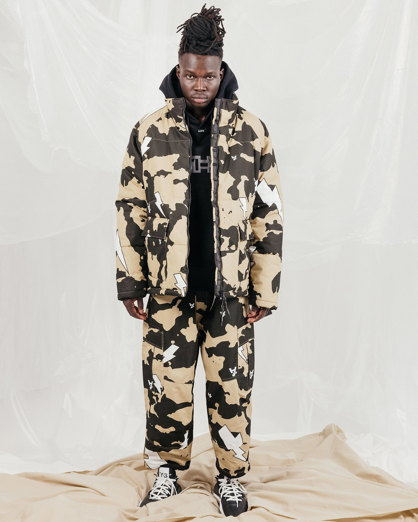 snap-up The Anti Order Sand Storm Puffer Jacket Sand Storm Camo