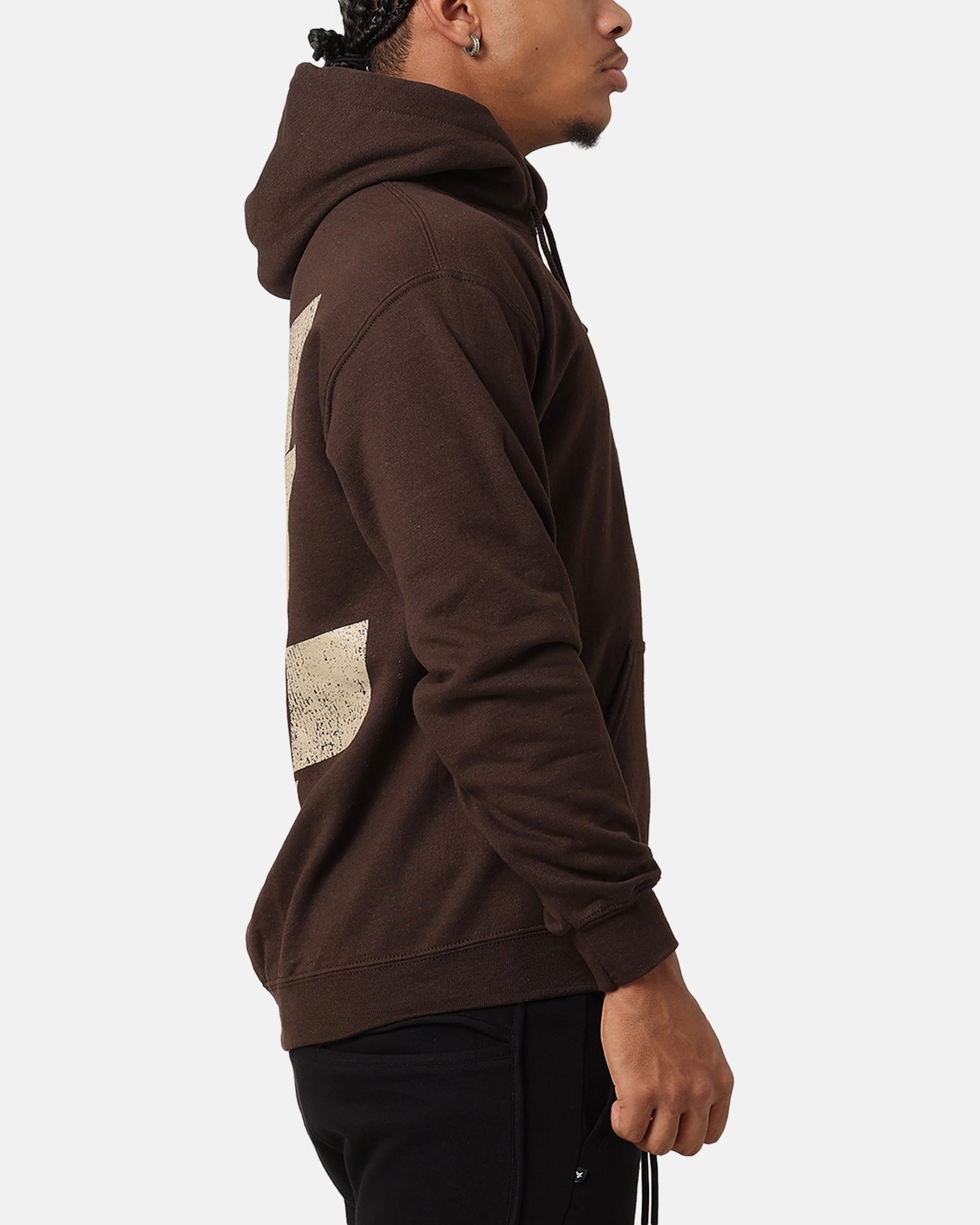 Sombrero The Anti Order Smash Repair Hoodie Chocolate Brown