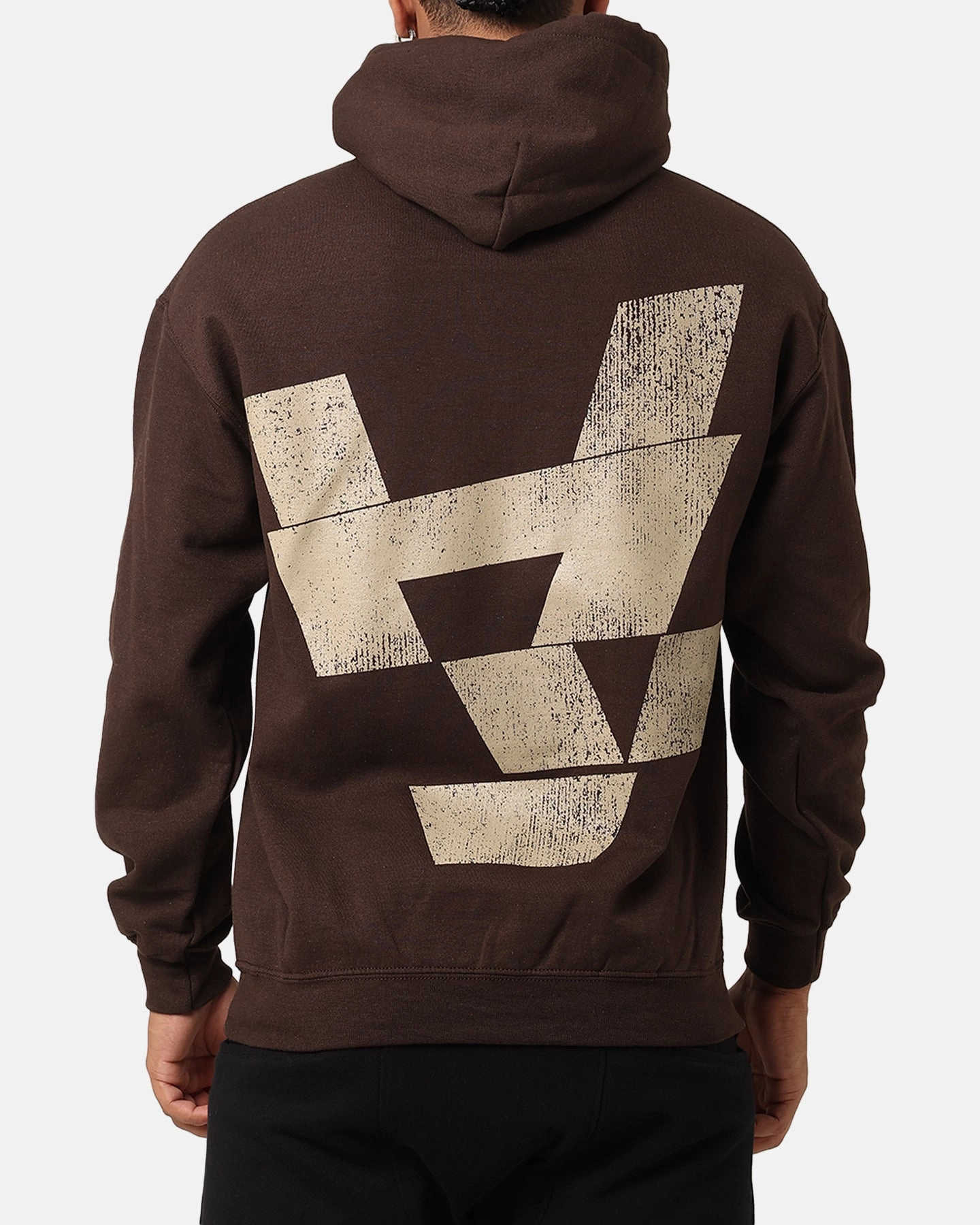 Easy Care Fabric The Anti Order Smash Repair Hoodie Chocolate Brown