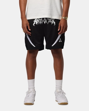 suit jacket Running Shorts The Anti Order Sparta Mesh Basketball Shorts Black/White
