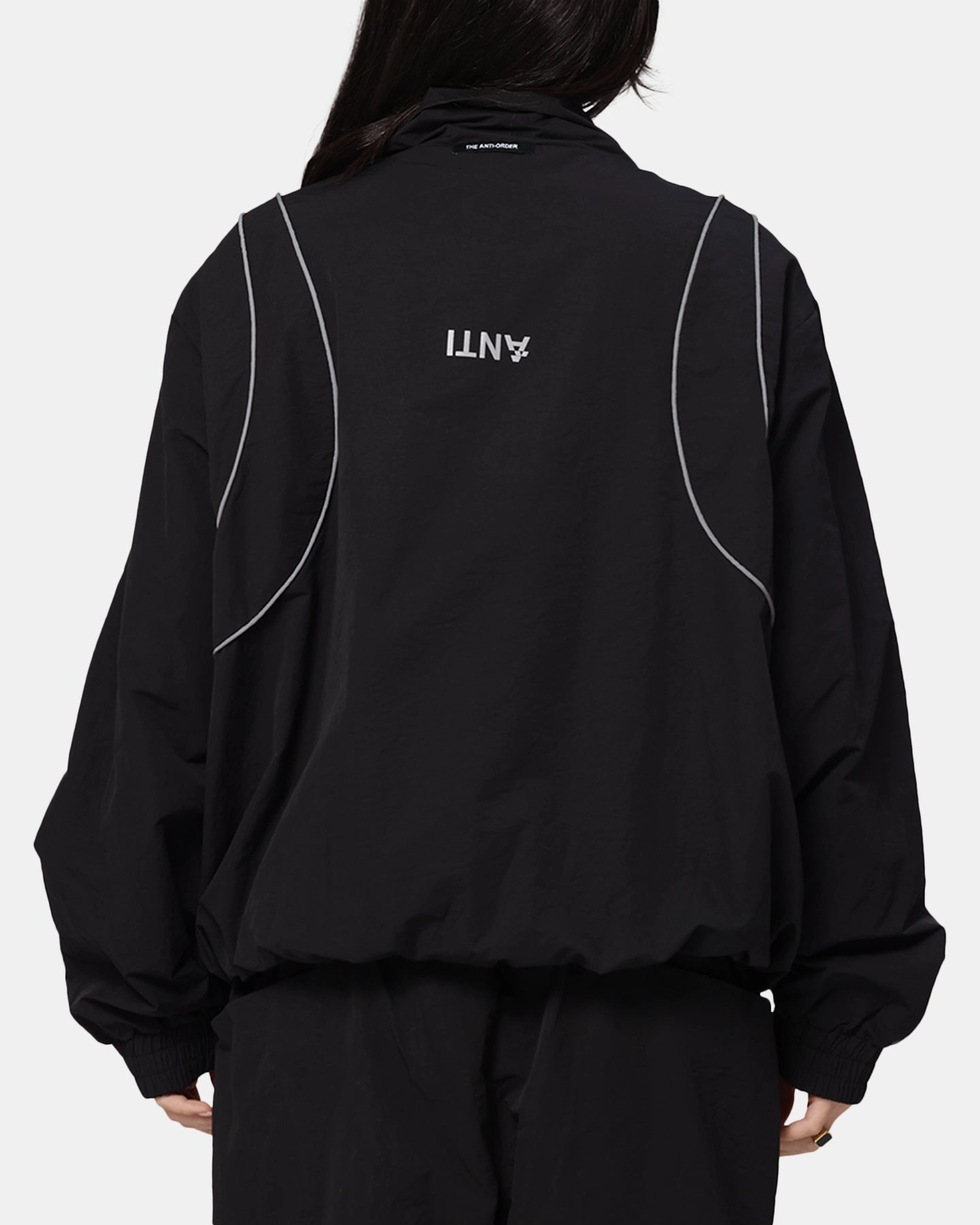 The Anti Order Stereo Nylon Track Jacket Black Hiking Gear Desire