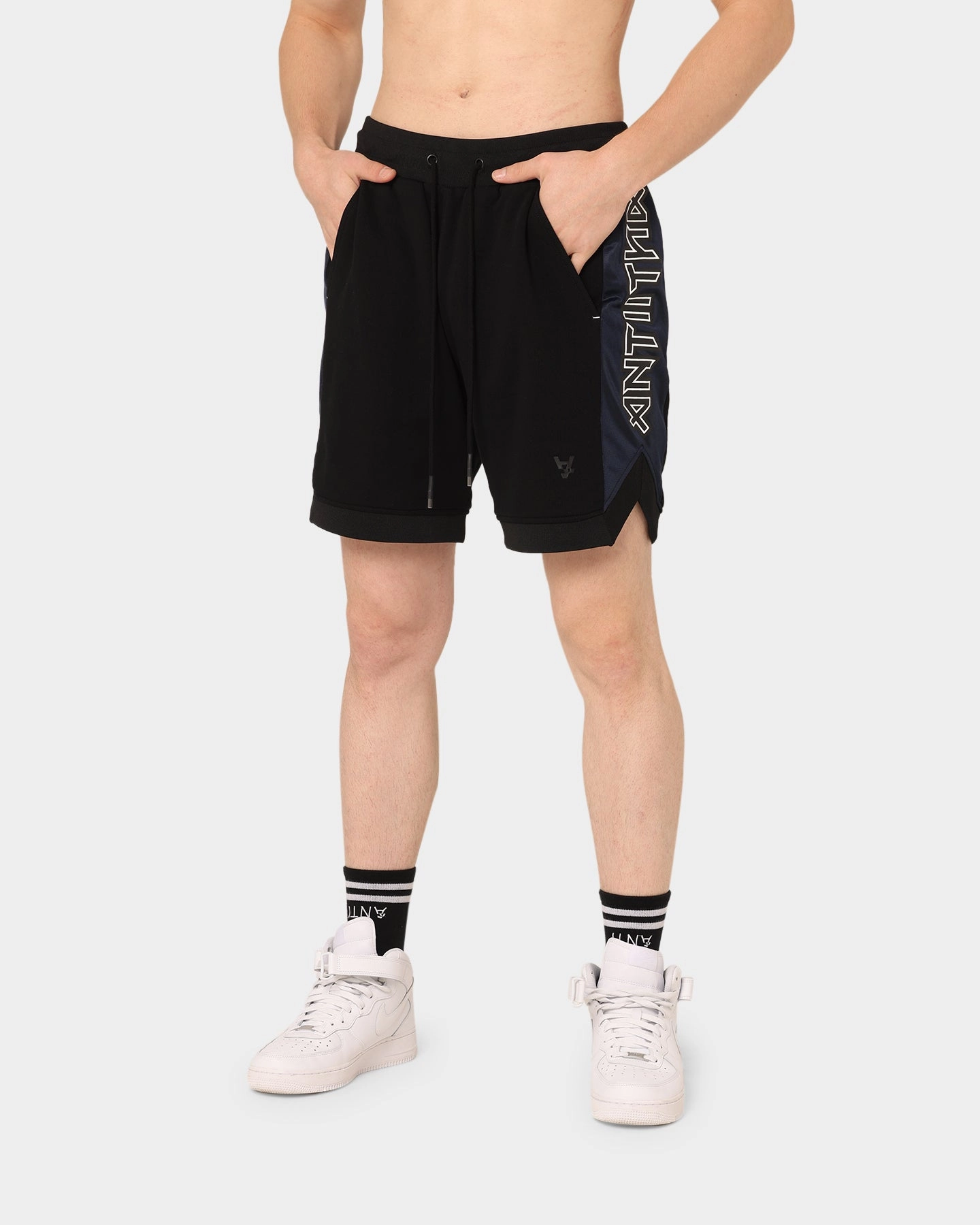 Compact Storage Feature Ultra Soft Waistband The Anti Order Terminus Shorts Black/Navy