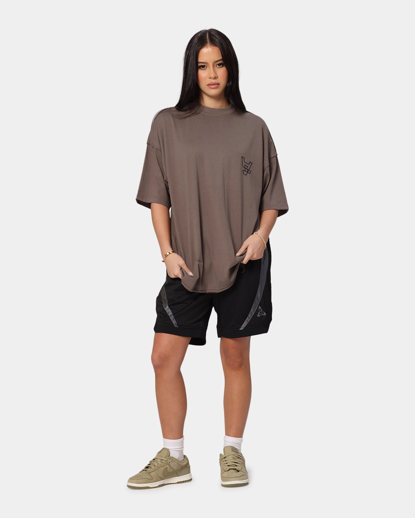 Casual Vibes Tagless Design The Anti Order XY Aesthetic Non Seam T-Shirt Vintage Brown