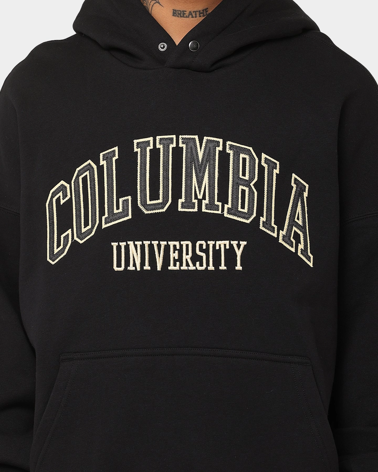suitable for air sports kind The New Establishment Prime Ivy League Columbia Hoodie Black