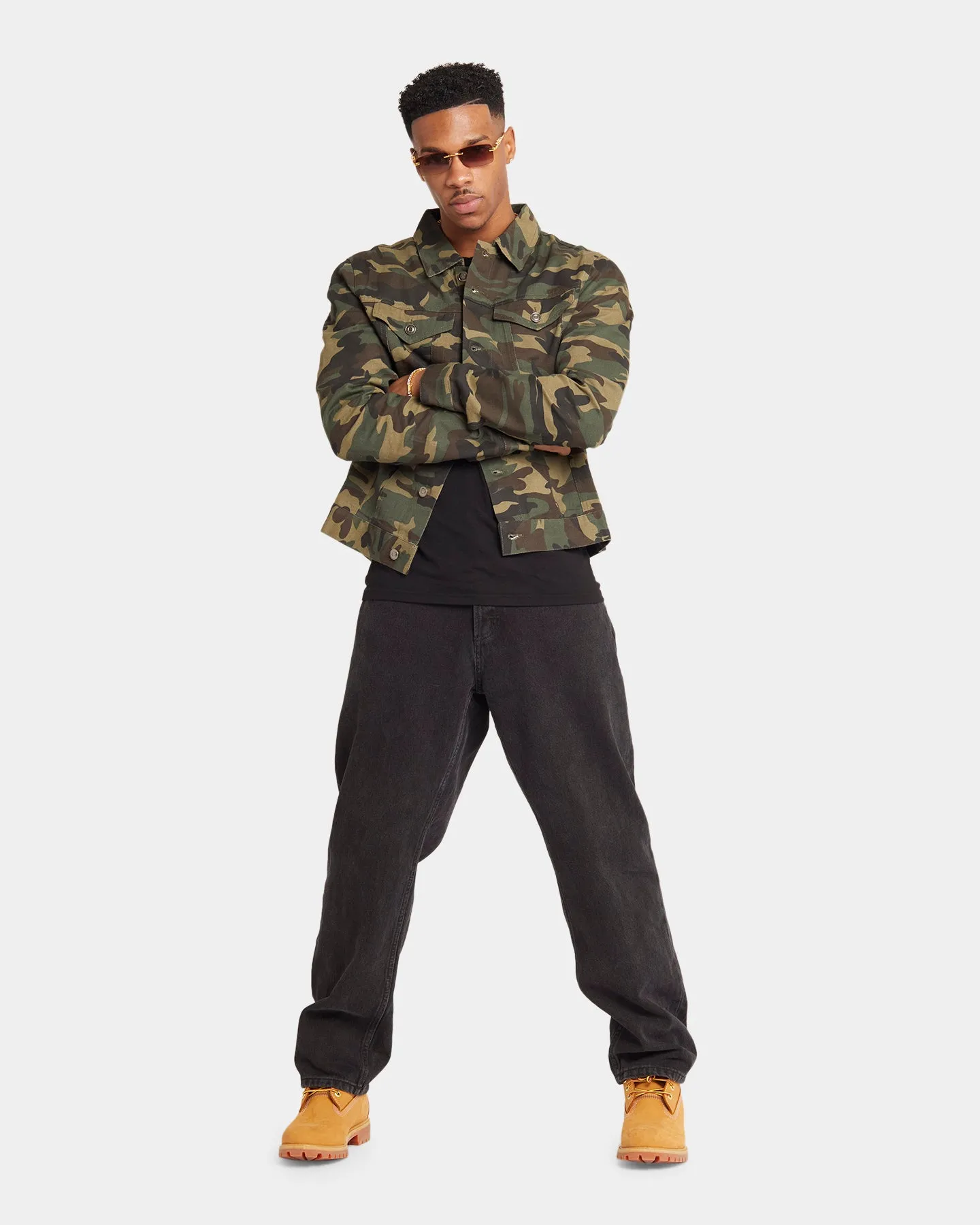 hip length MultiPocketDesign XXIII Finn Camo Jacket Camo