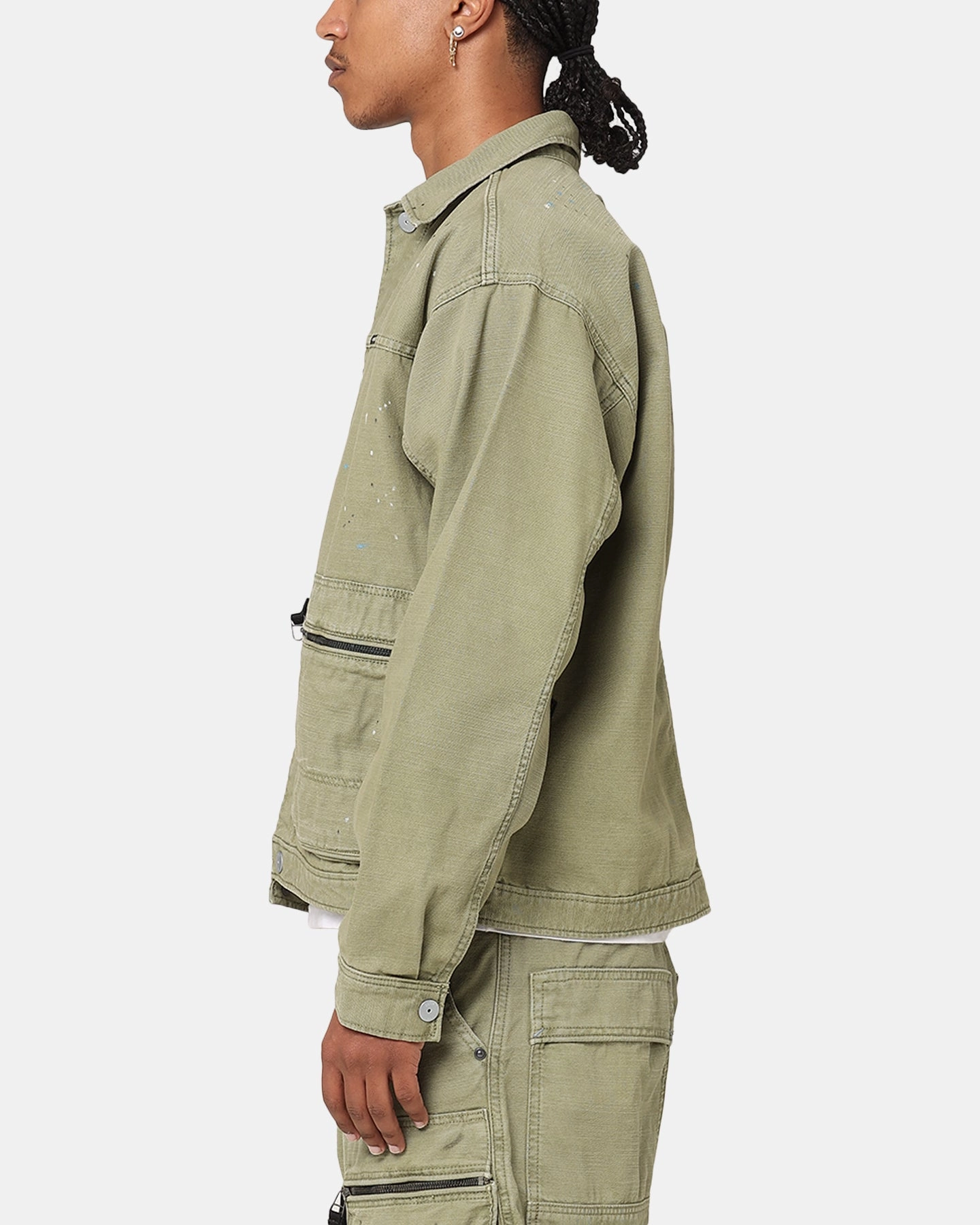 G-Star Utility Coach Jacket Shamrock Pullover