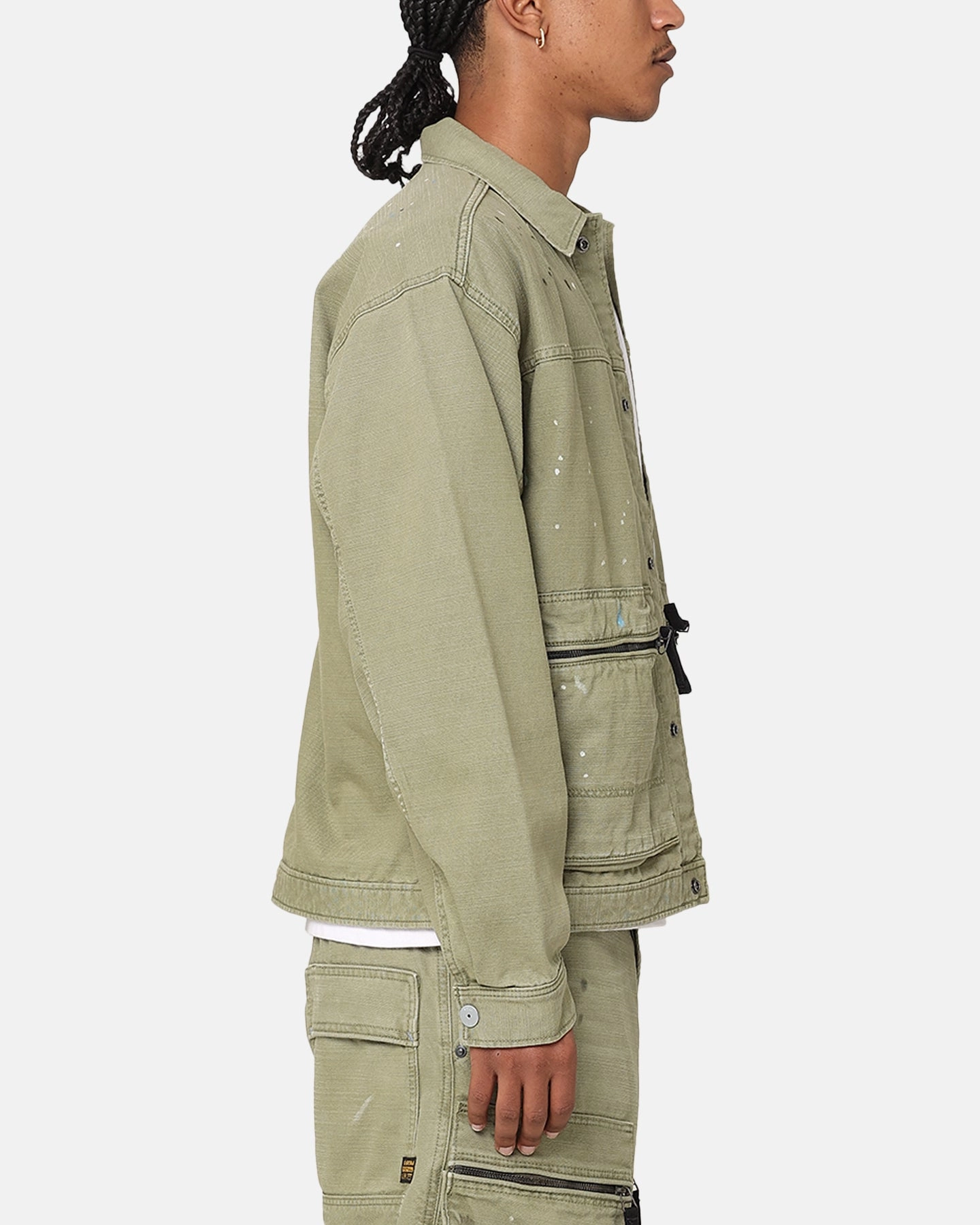 G-Star Utility Coach Jacket Shamrock All Purpose Outerwear