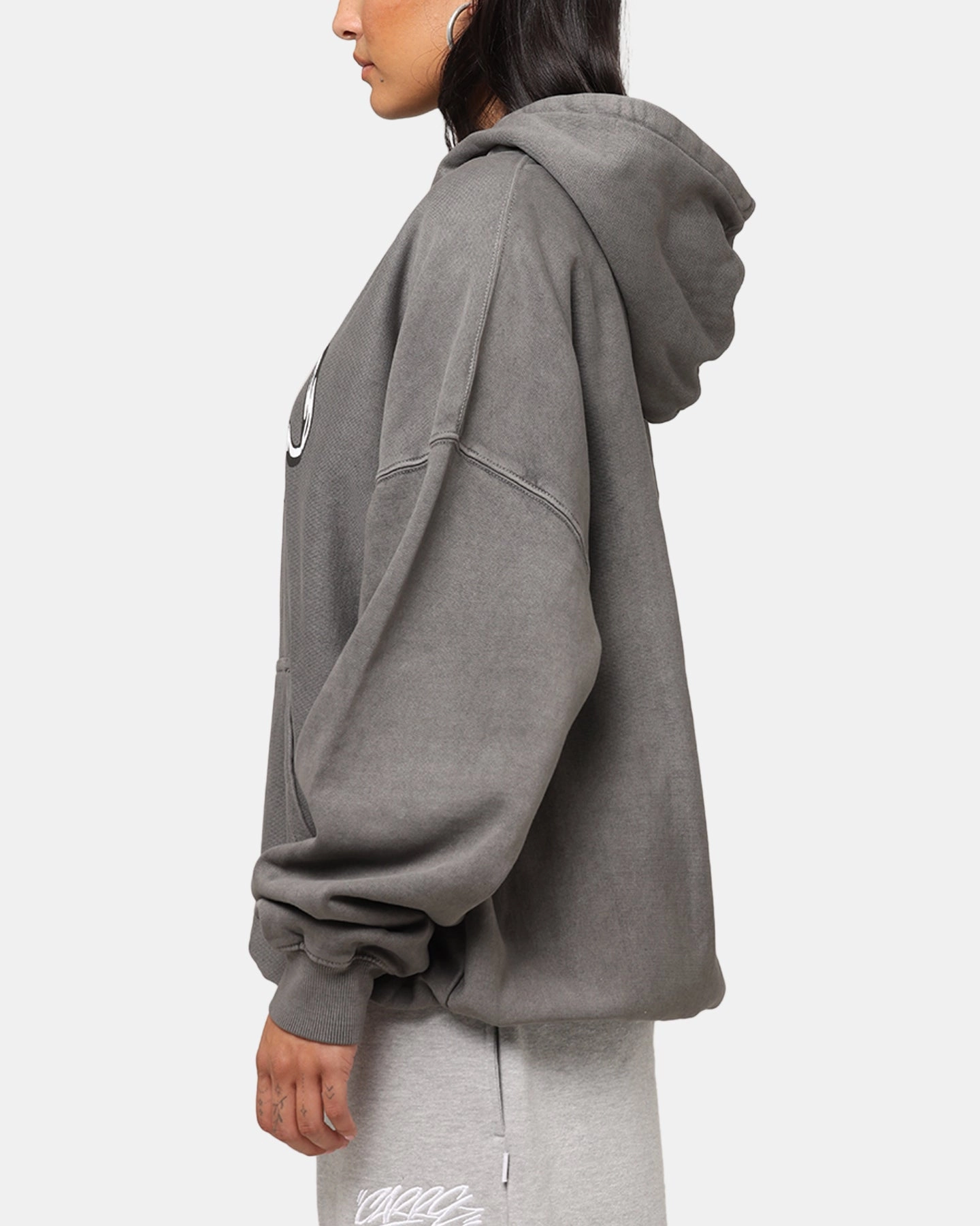 Degree Active Movement Carre Link Hoodie Washed Charcoal