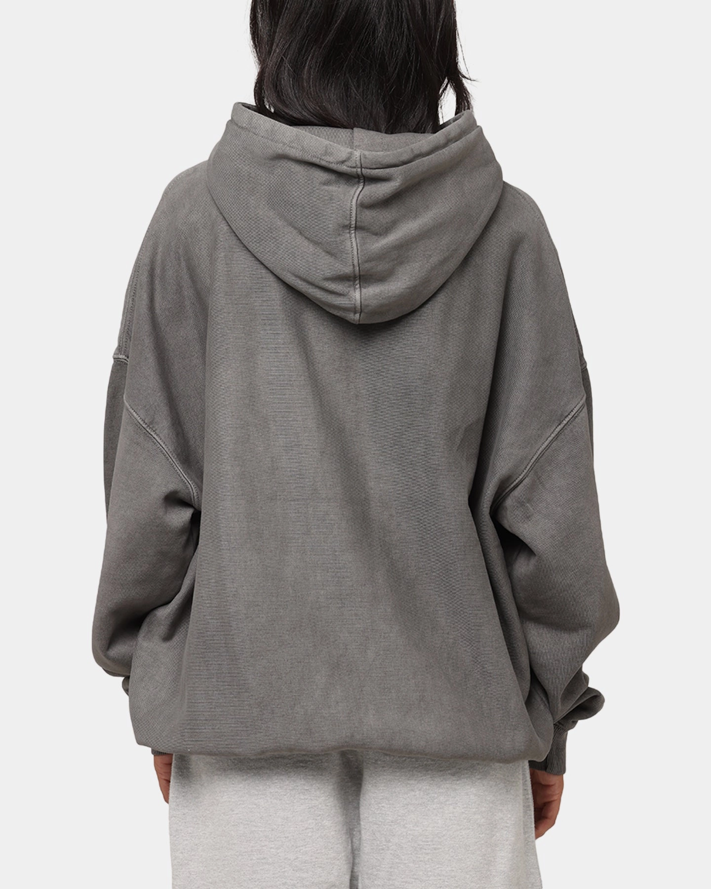 Heavy Duty Carre Link Hoodie Washed Charcoal