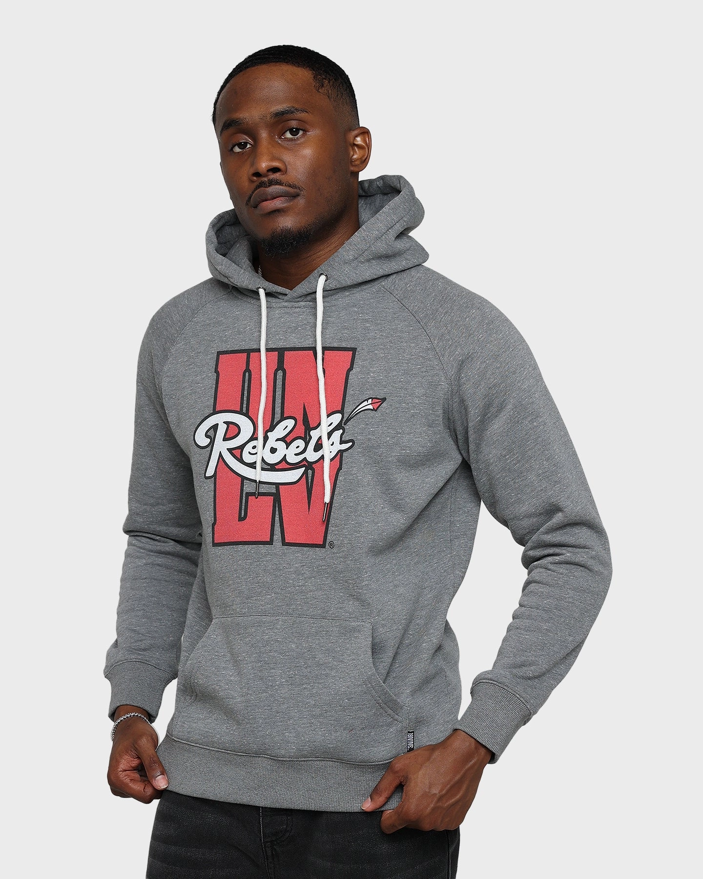 Honor Seamless Edging 19Nine University of Nevada Las Vegas Rebels Hoodie Grey