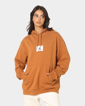 Jordan Essentials Statement Fleece Hoodie Desert Bronze Hike Versatile Layering Piece