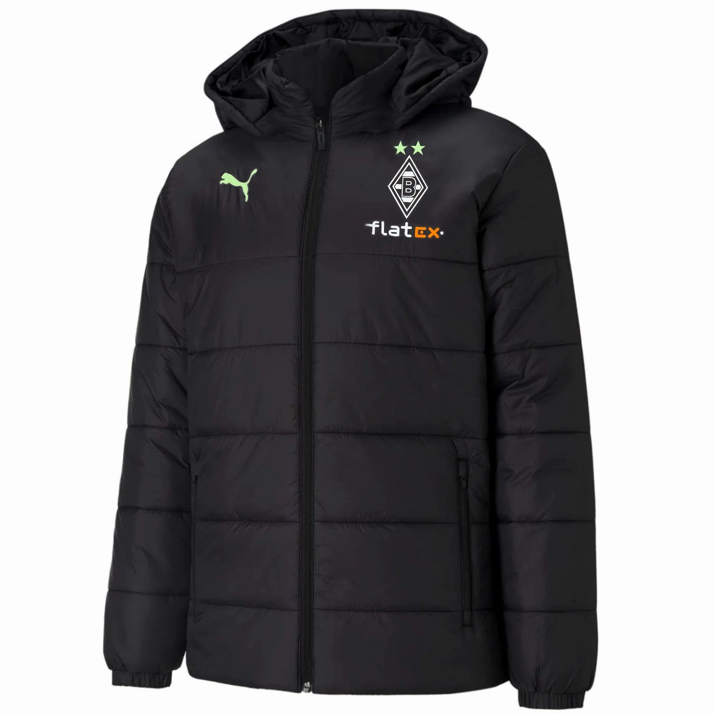 Value for Money Online Shopping Borussia Monchengladbach soccer padded bomber jacket 2021/23 - Puma
