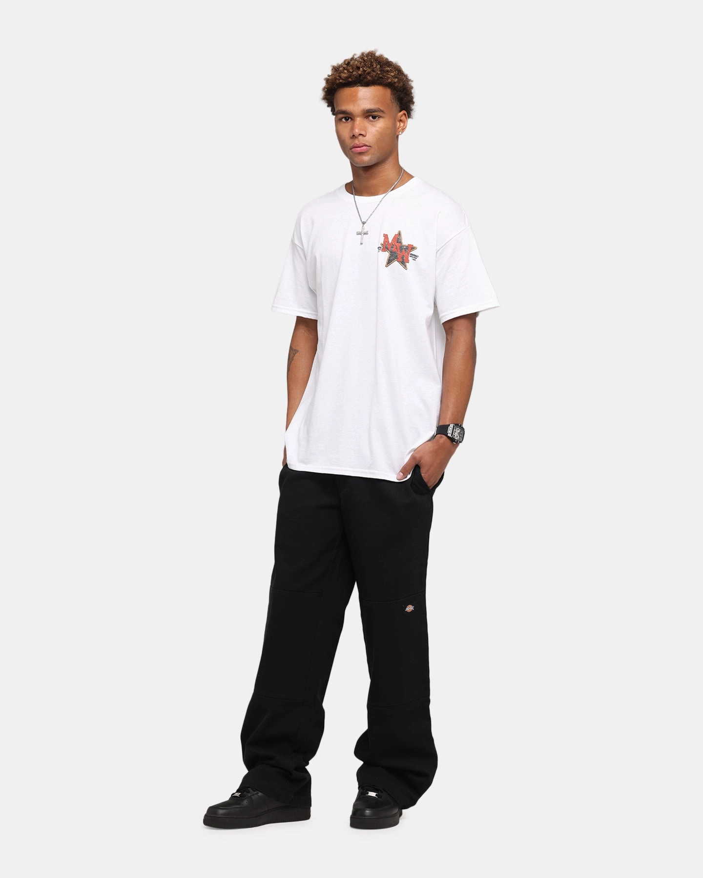 Reinforced Stress Points Dickies 82-283AU Denim Jeans Black