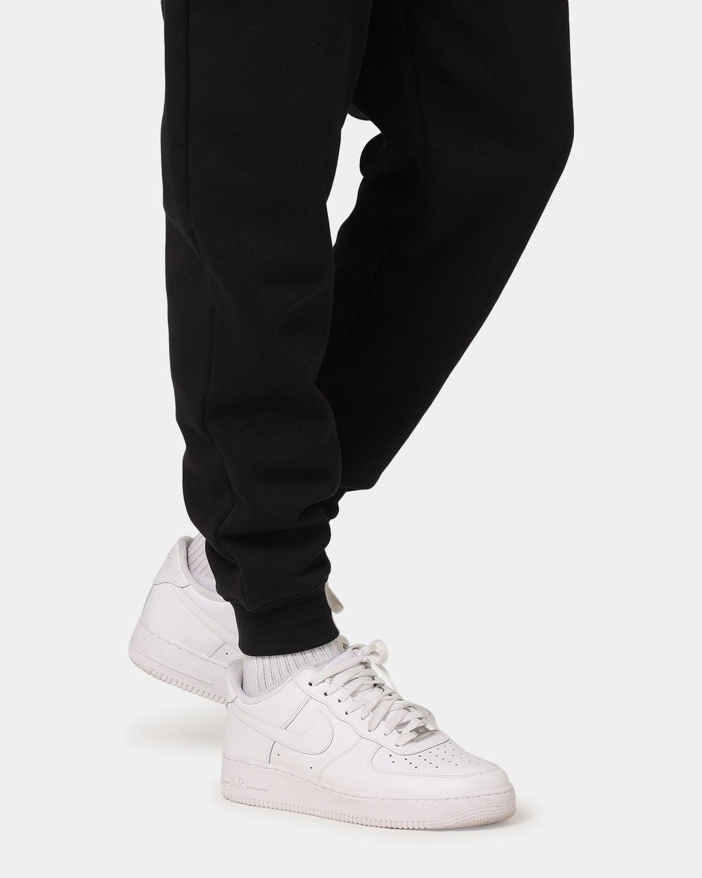 Jordan Brooklyn Fleece Pant Black/White Relaxed Comfort Wear Sweat Wicking Lining
