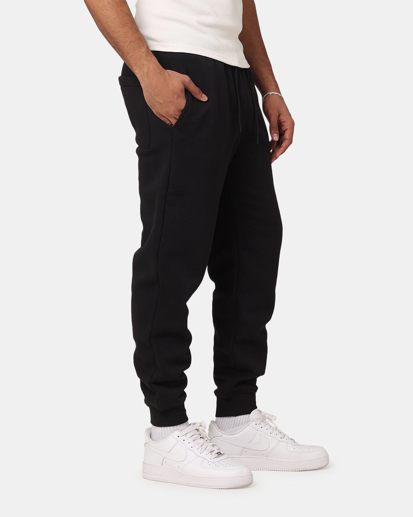 Jordan Brooklyn Fleece Pant Black/White StaticDissipative