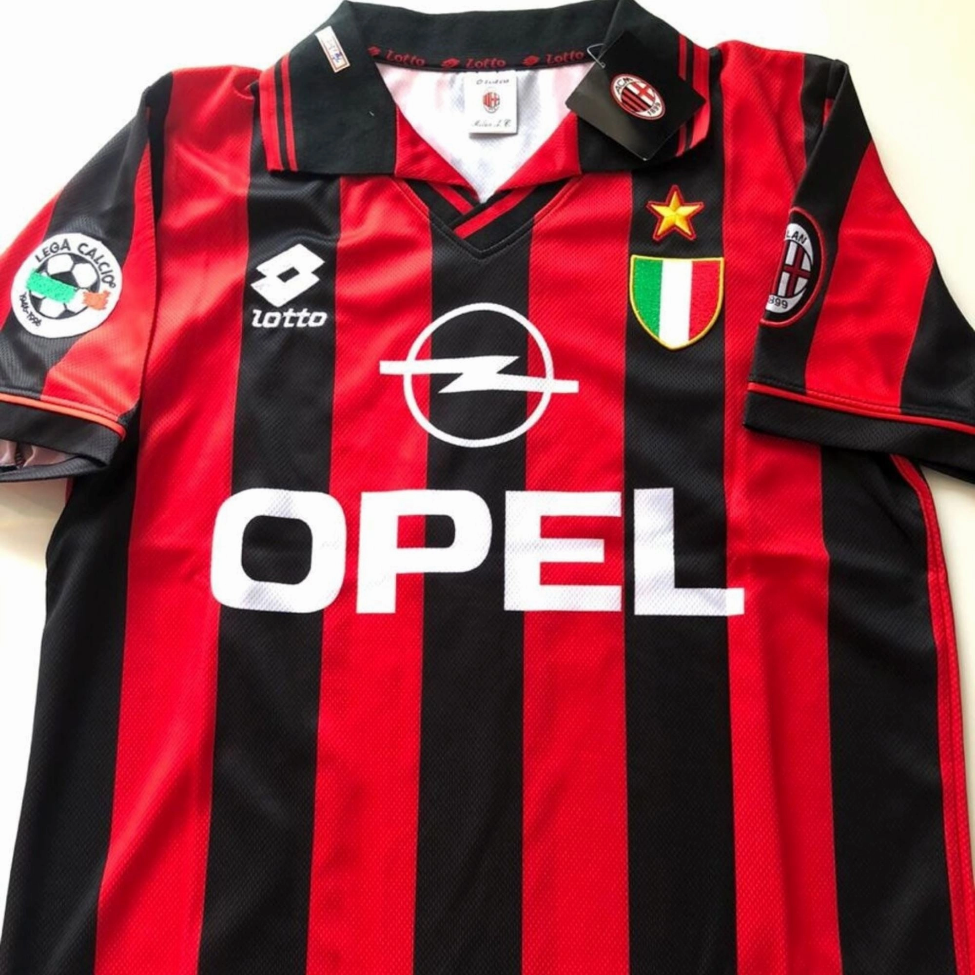 1996/97 AC Milan Baggio Jersey Comfortable Gear