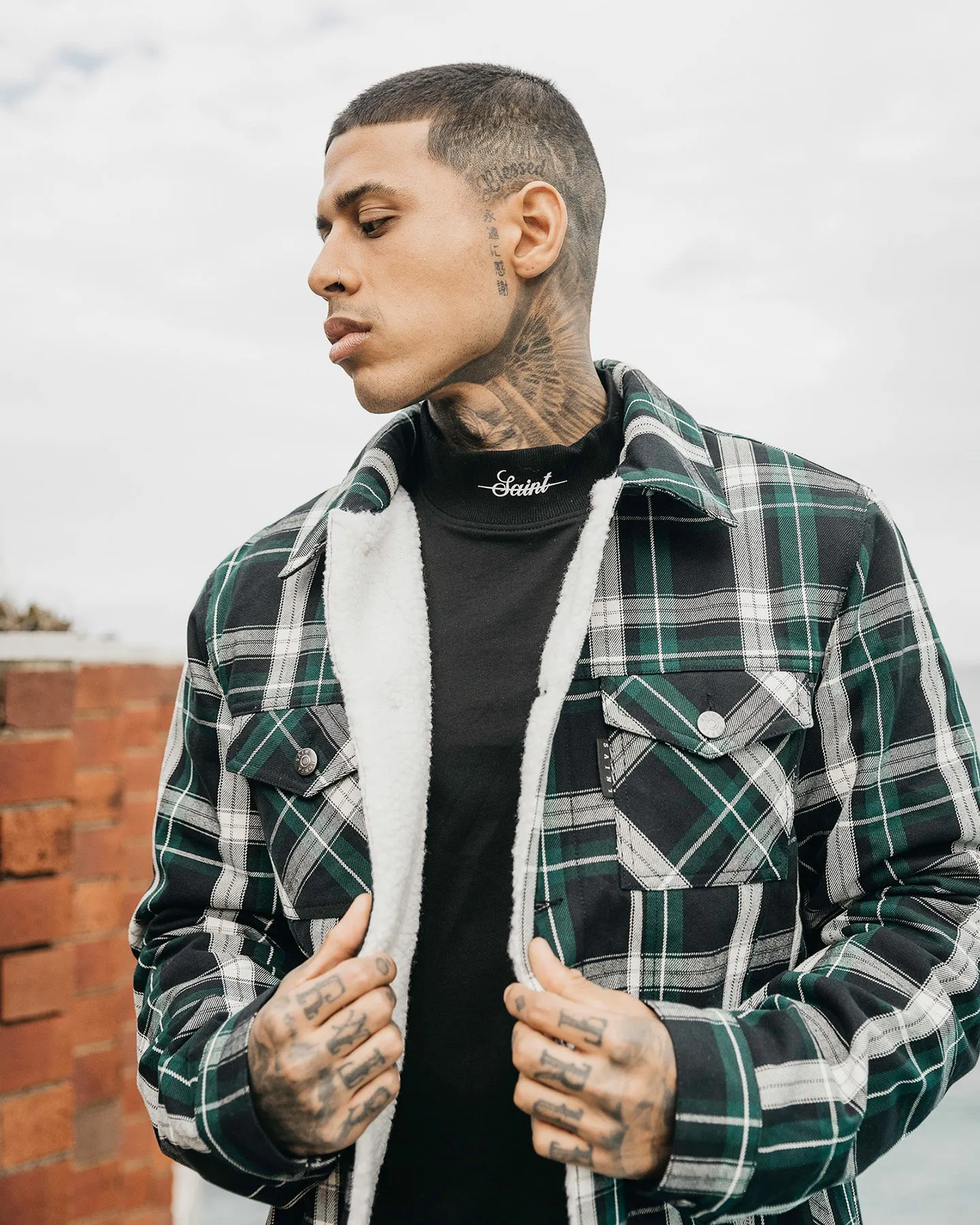 Shelf Avoid Saint Morta Prima Sherpa Jacket Stadium Green