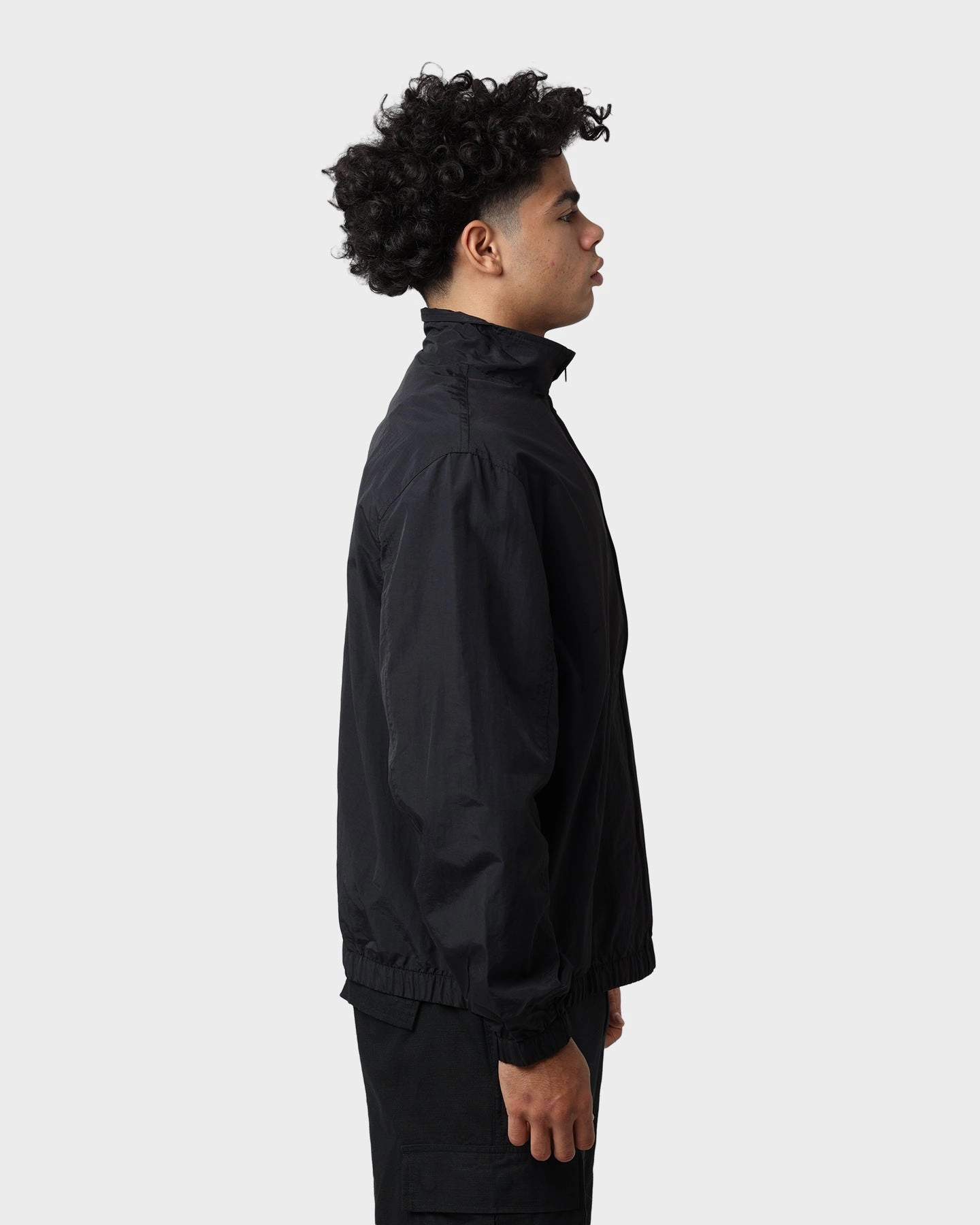 Fade Resistant XLARGE Arched Track Jacket Black