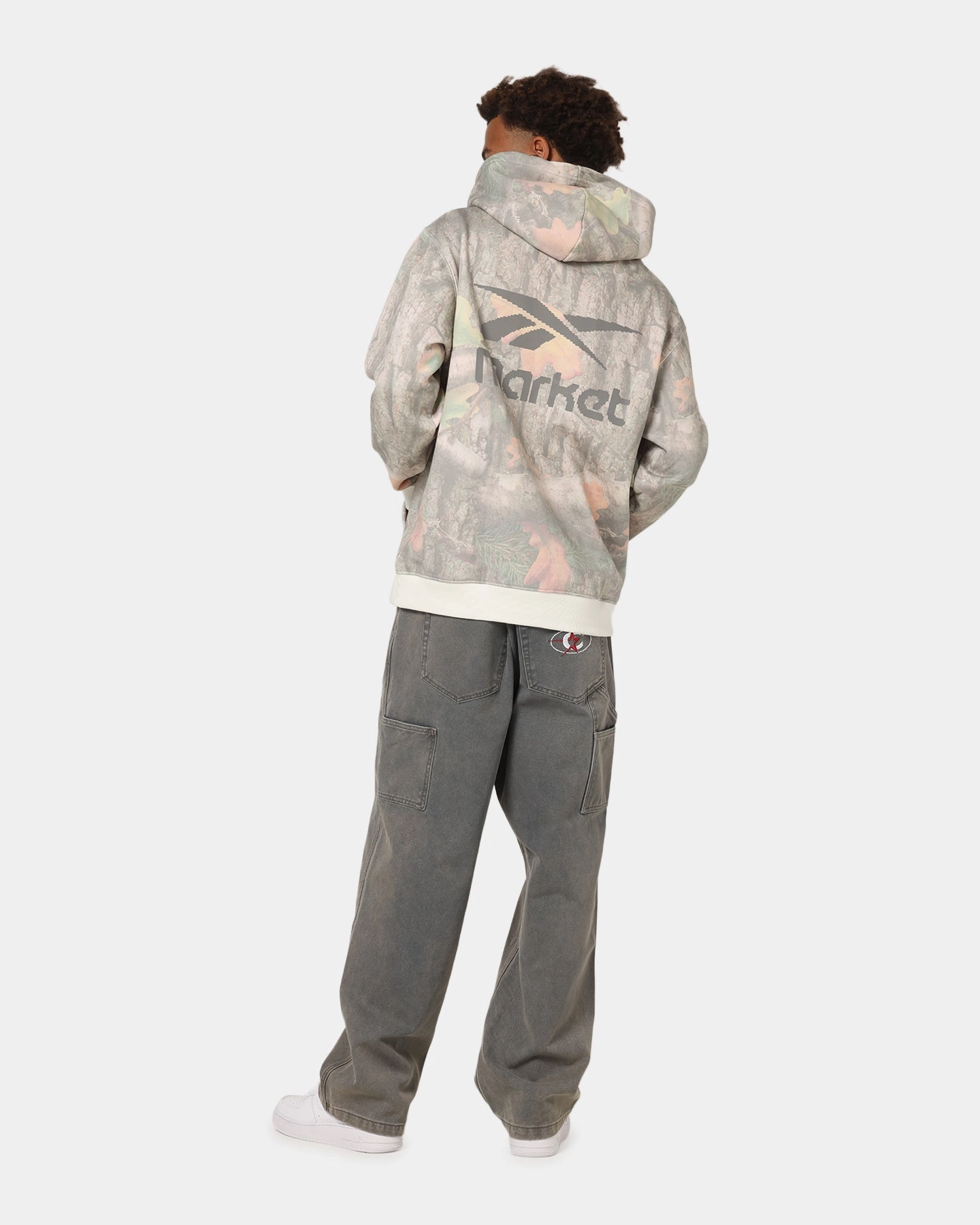 Functional Design Reebok X Market All Over Print Hoodie Real Tree Camo