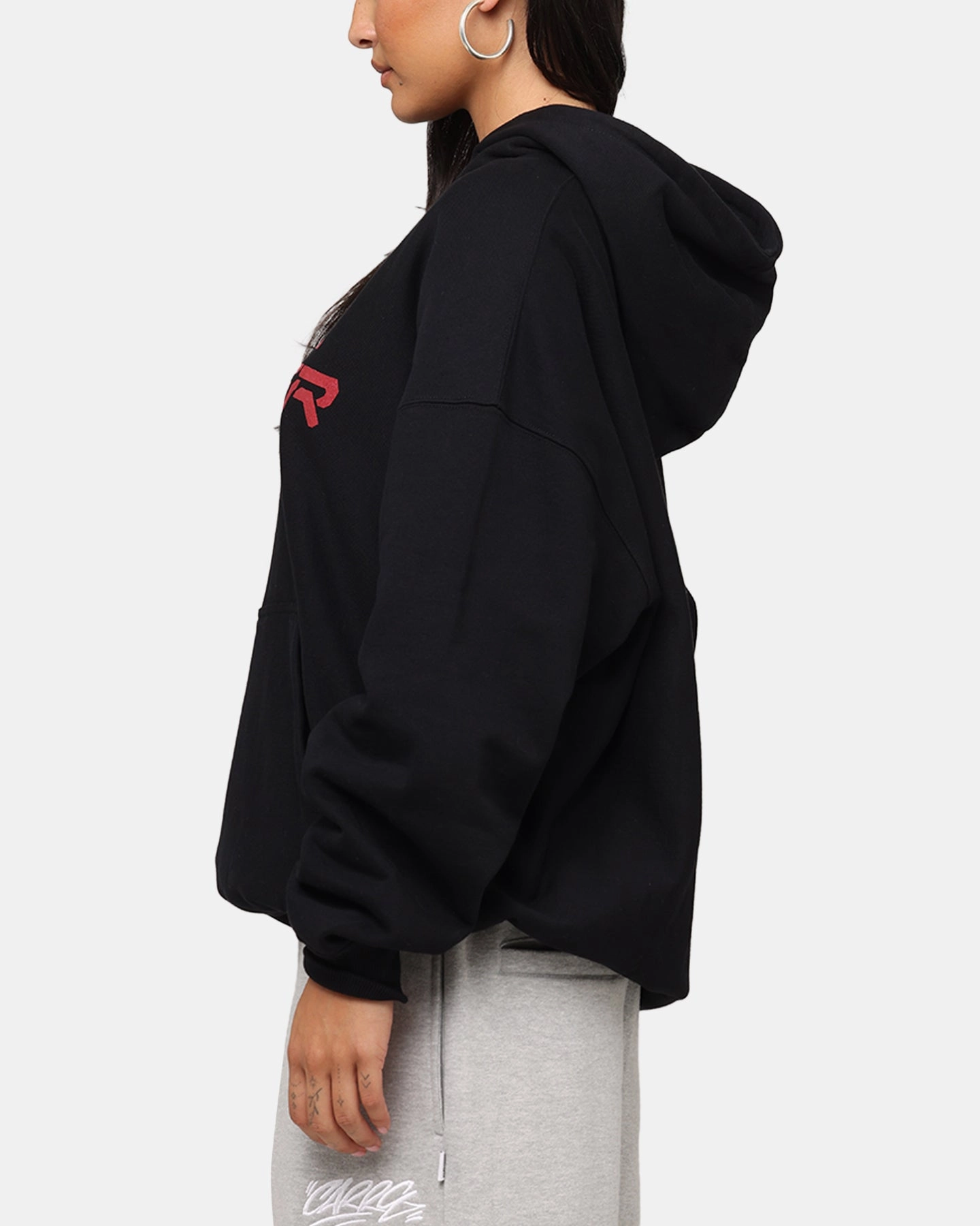 The Anti Order Tori Boxy Hoodie Black/Red Outdoor Motion