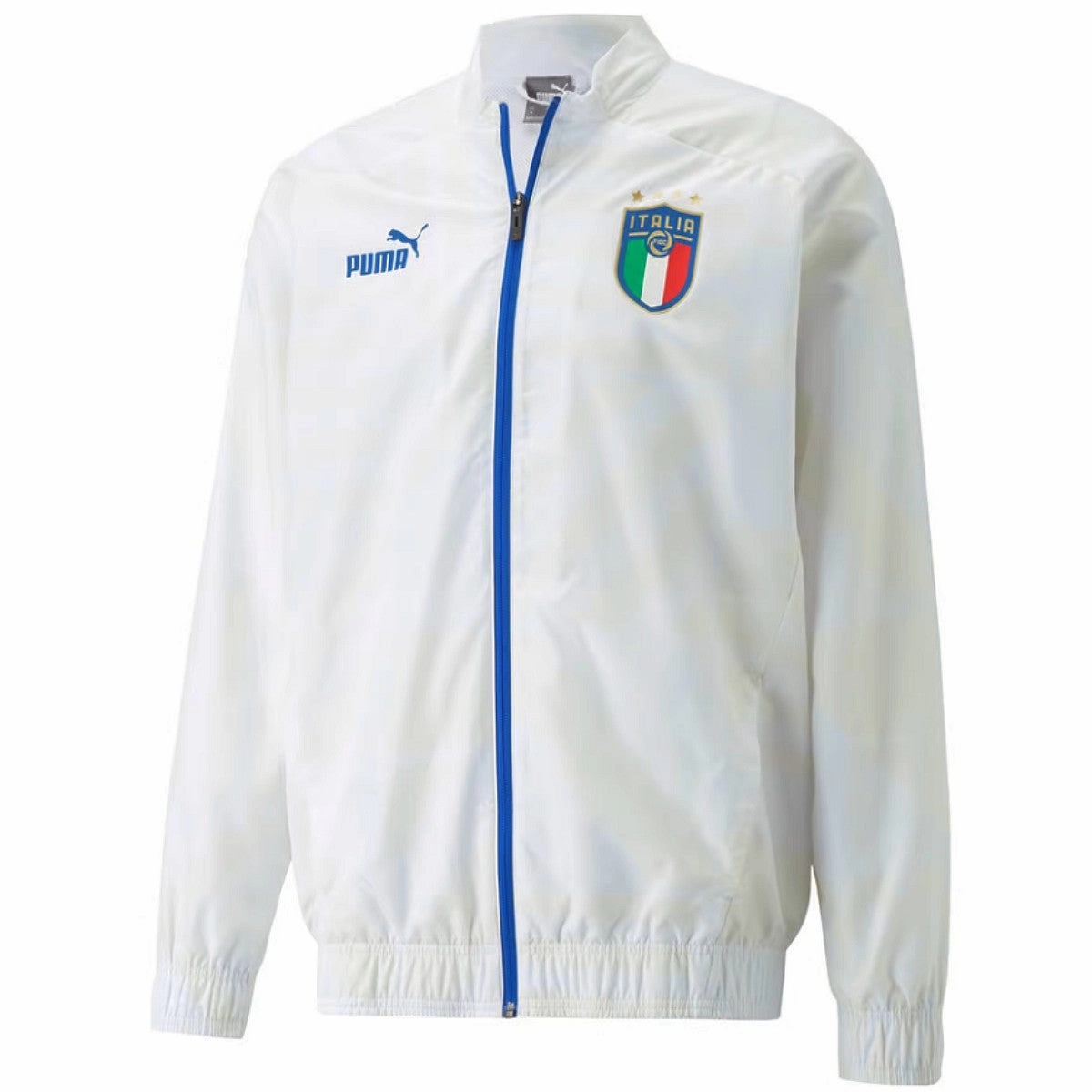Ring Chic Italy white/navy pre-match presentation tracksuit 2022/23 - Puma