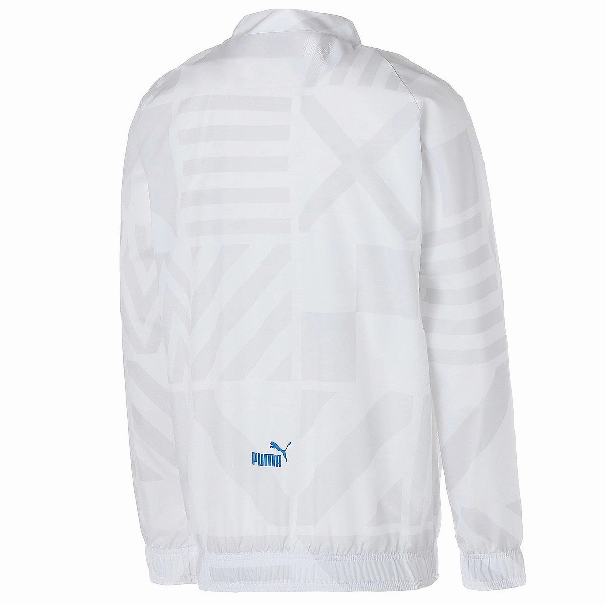 UVProtectionFabric Elastic cuffs Italy white/navy pre-match presentation tracksuit 2022/23 - Puma