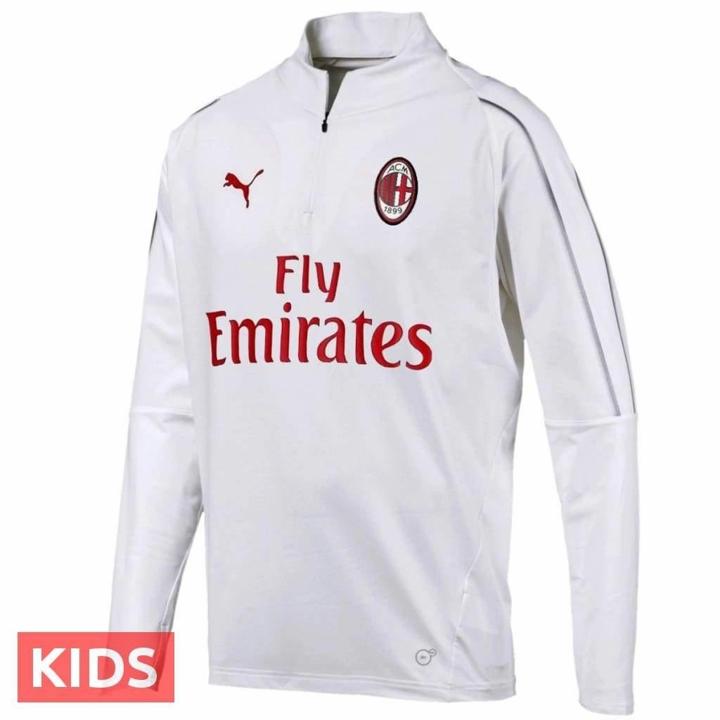 Performance Gear Lightweight Frame Structure Kids - AC Milan Training Technical Soccer Tracksuit 2018/19 - Puma