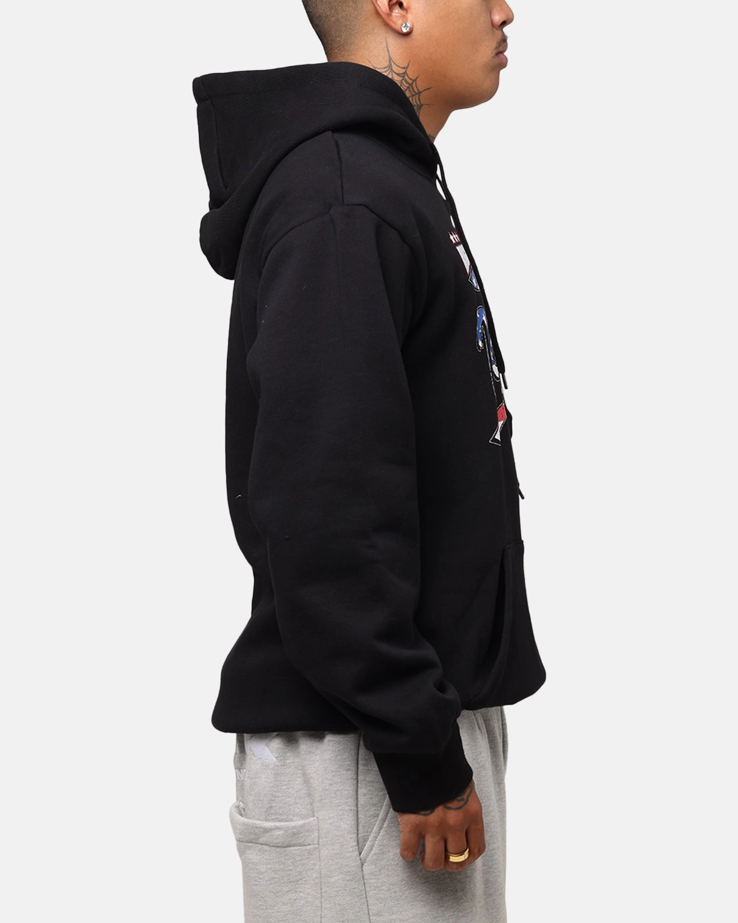 Street Sense Water resistant coating Tidwell NRL 2025 Las Vegas Round Flag Hoodie Black