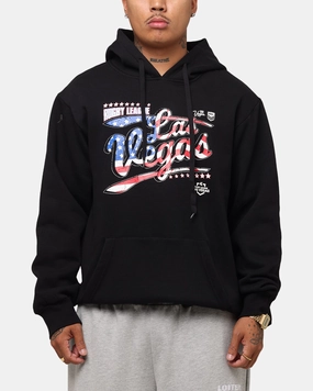 Lifestyle Scene Tidwell NRL 2025 Las Vegas Round Flag Hoodie Black