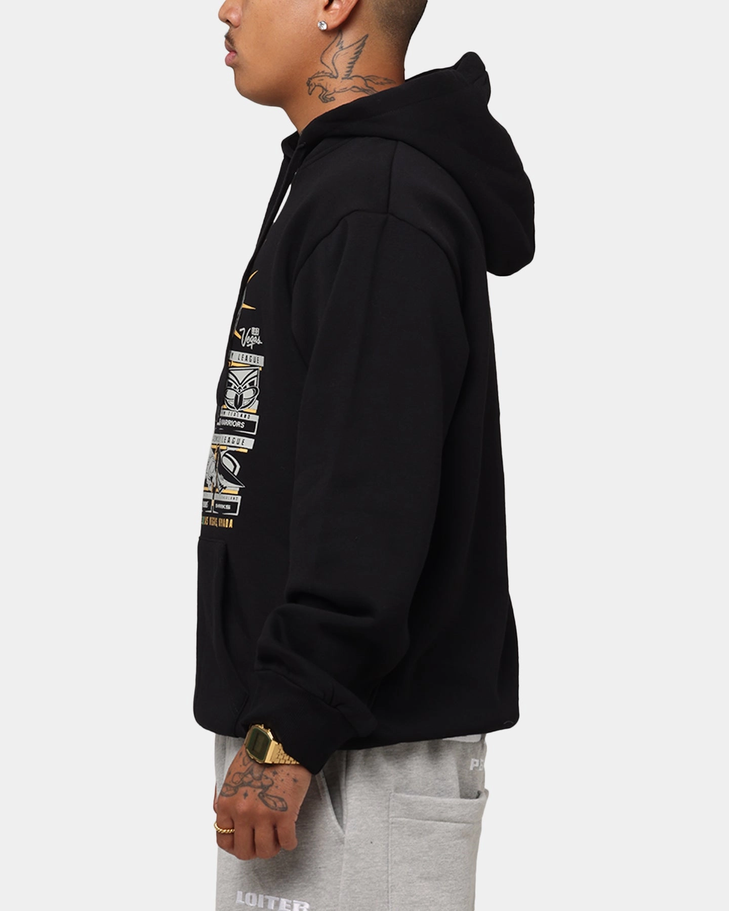 Exclusive piece Tidwell NRL 2025 Las Vegas Round Sign Hoodie Black