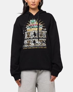 Tidwell NRL 2025 Las Vegas Round Sign Hoodie Black Hyperguard Water Resistance HighNeck